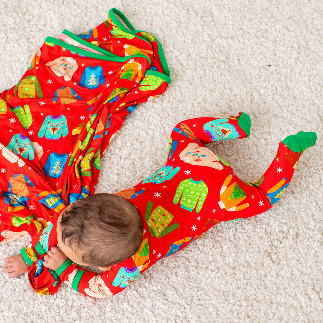 Ugly Sweater Party Footie