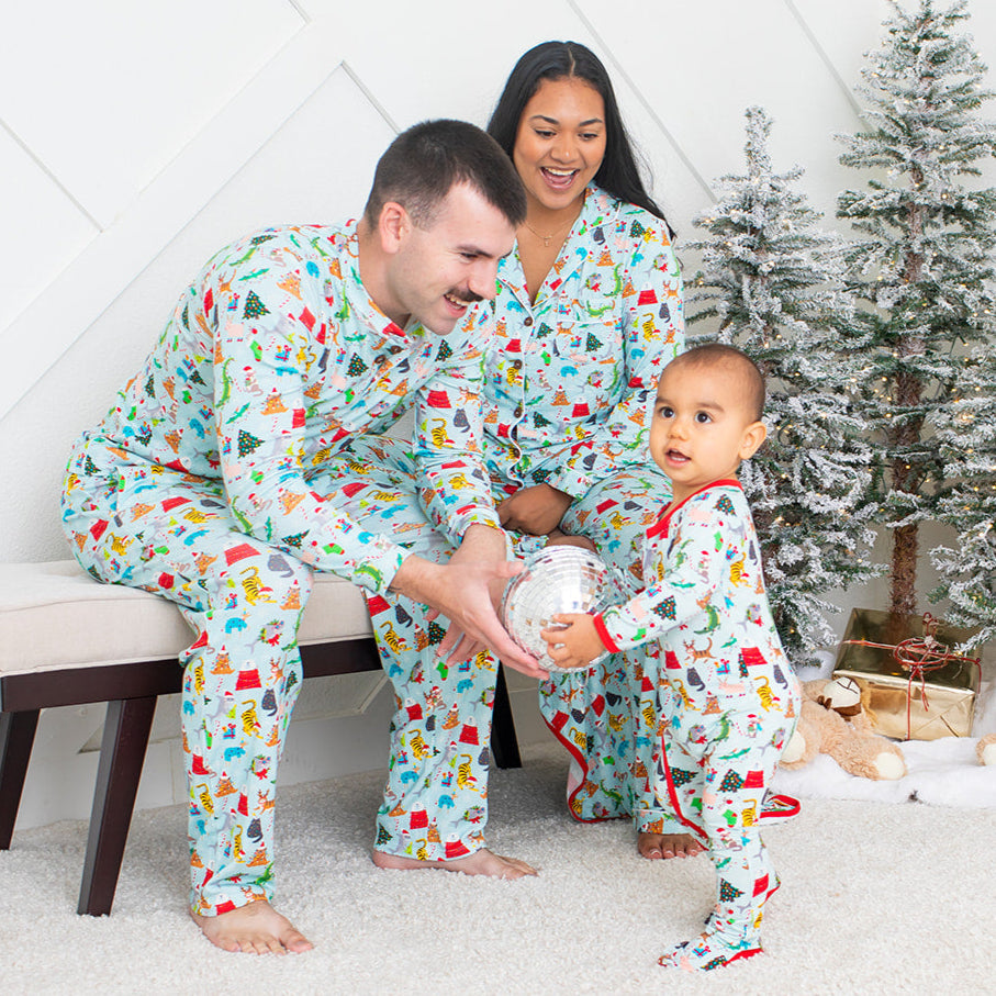 Crackling Christmas Men's Pajama