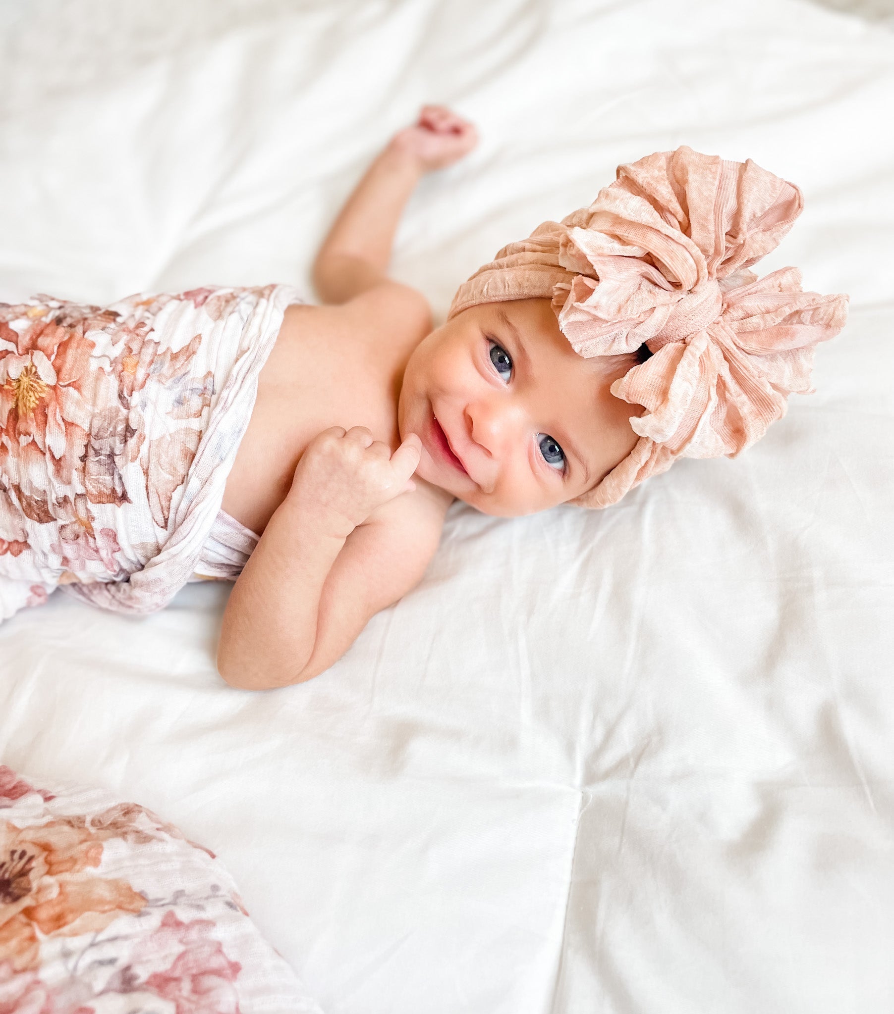 Brulee Tie Dye | Signature Ruffled Baby Headband