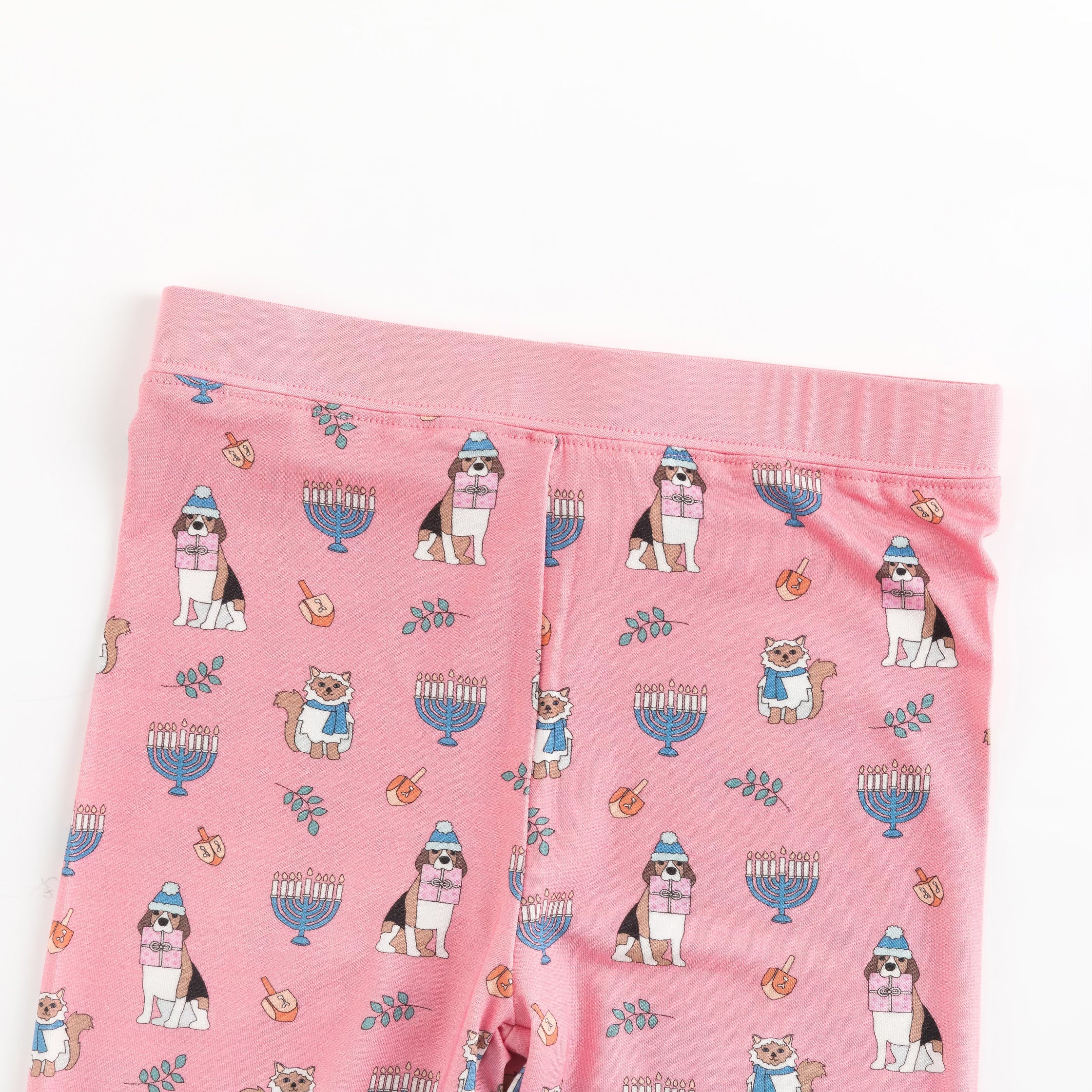 Preorder - Hanukkah Pets (long Sleeve Pj) - Pink