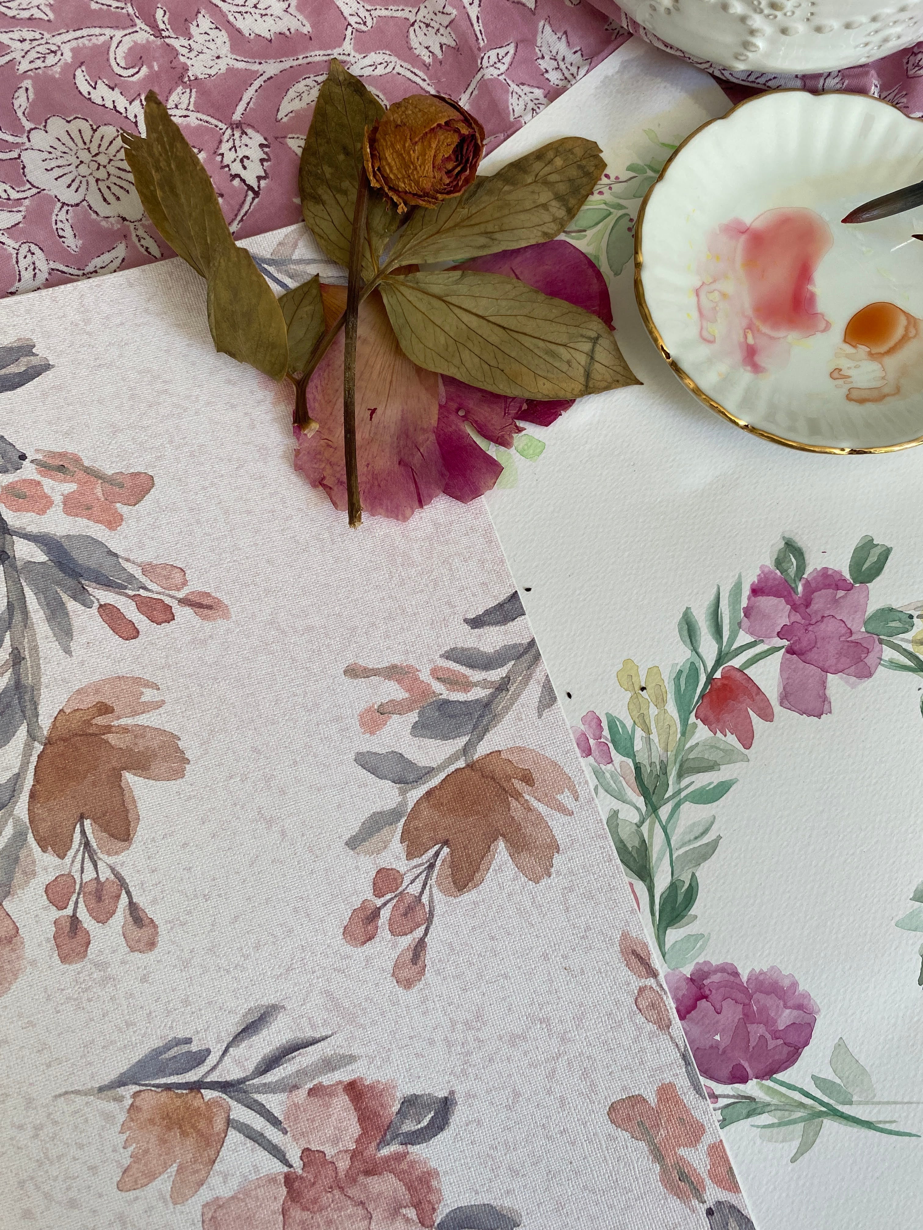 Portia Wallpaper By Bloomery Decor