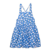 Tie Back Dress In Ducks