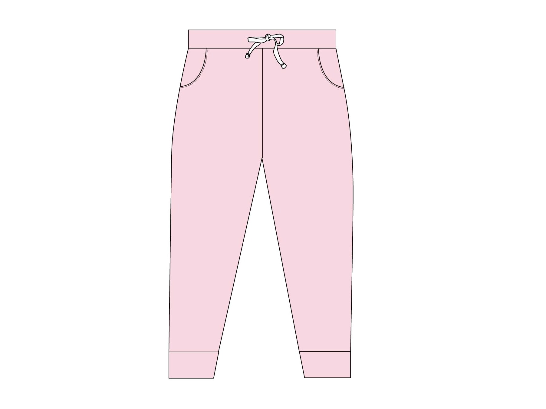 Ballet Blush - Cloud Terry Jogger
