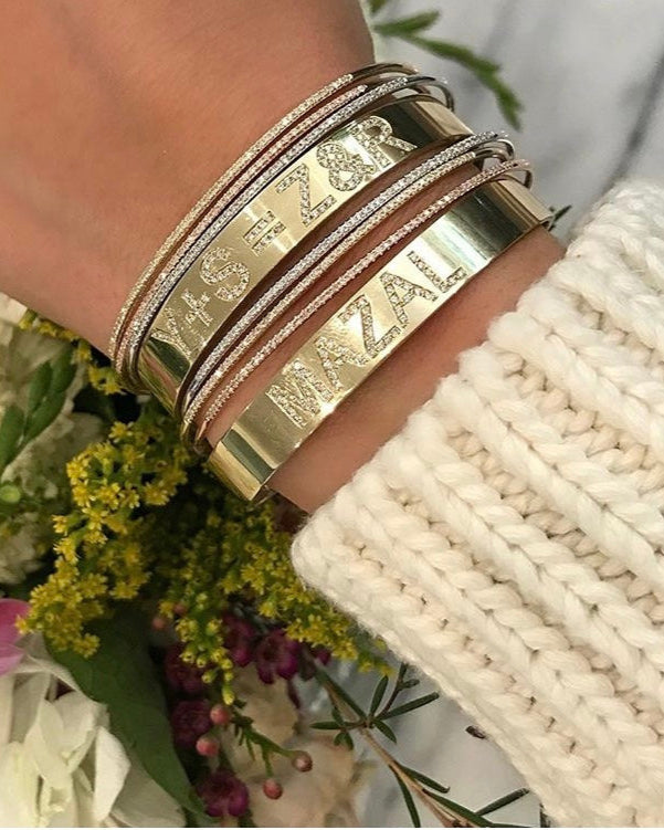 Pave Diamond Cuff