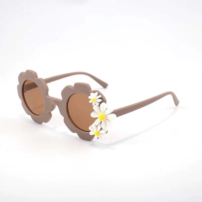Kids’ Uv400 Flower Sunglasses | Retro Toddler Sun Glasses | Daisy