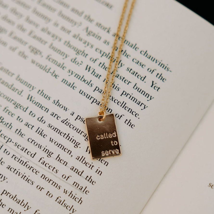 Called To Serve Necklace