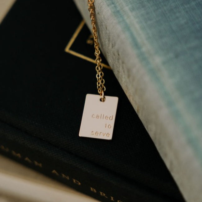 Called To Serve Necklace