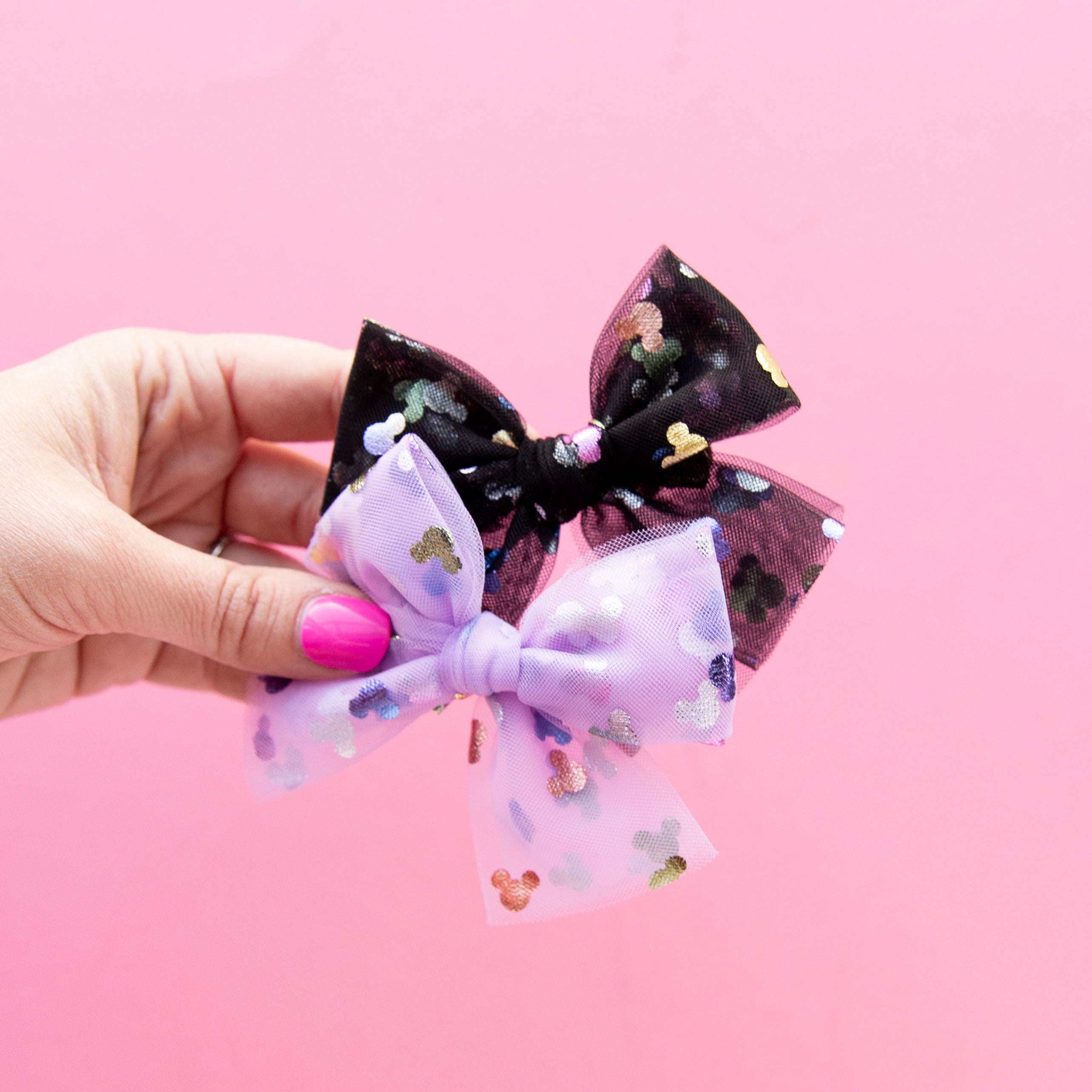 Bibbidi Bobbidi - Black | Tulle Bow