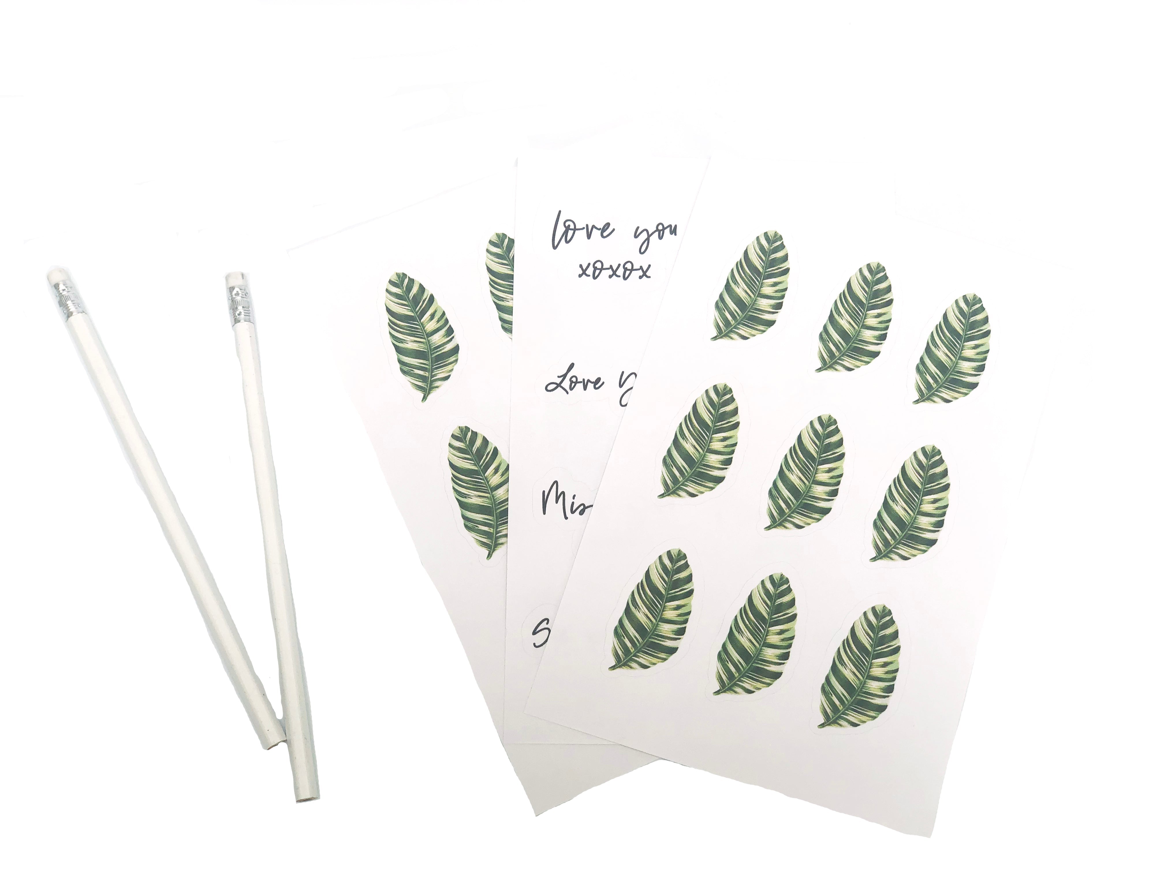 Banana Leaf Stickers