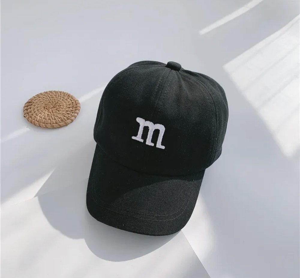 M&m Inspired Kids Baseball Hat – Toddler Sun Cap With Adjustable Strap (ages 1–4)