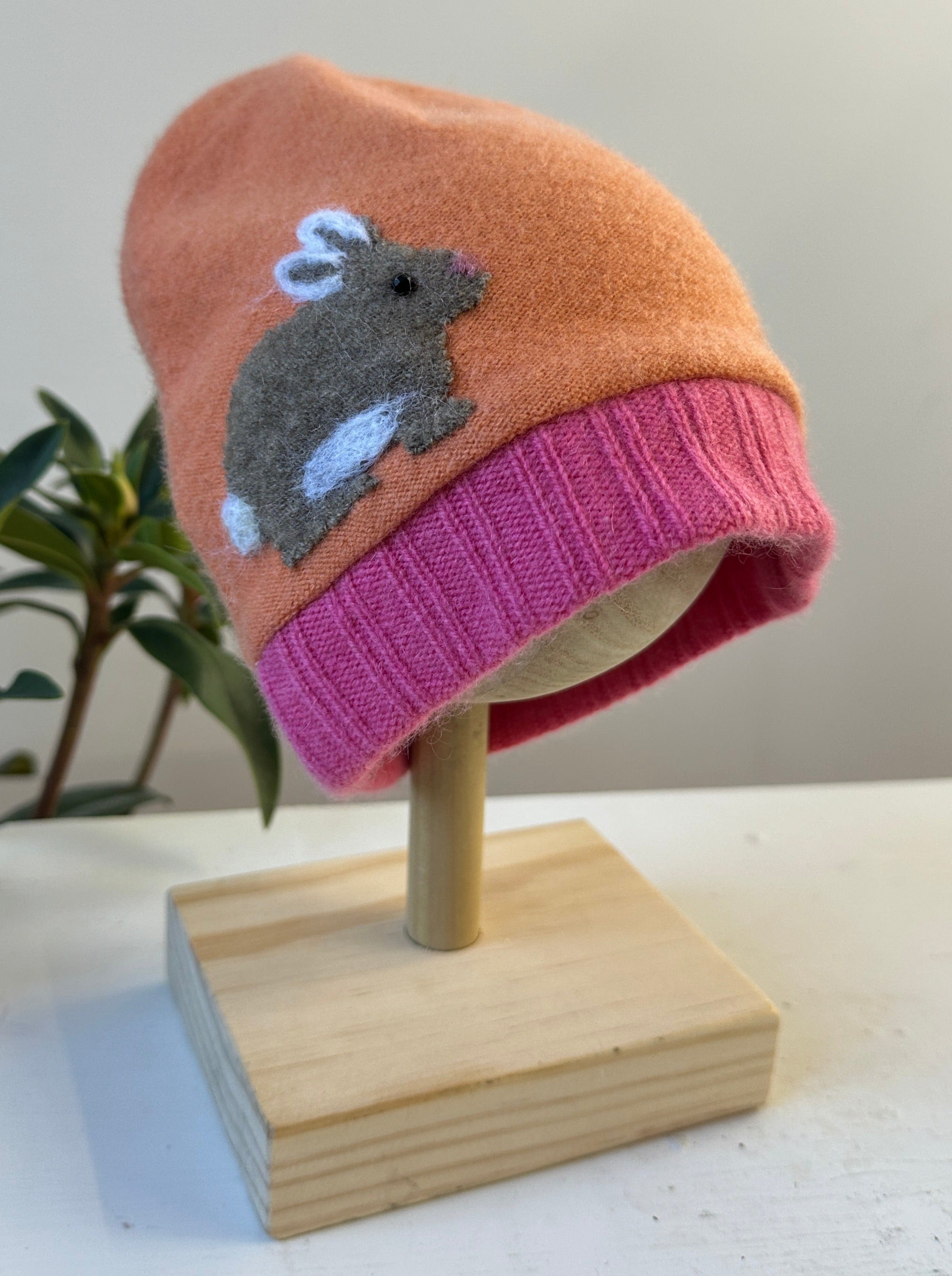Bunny Cashmere Hat - Toddler