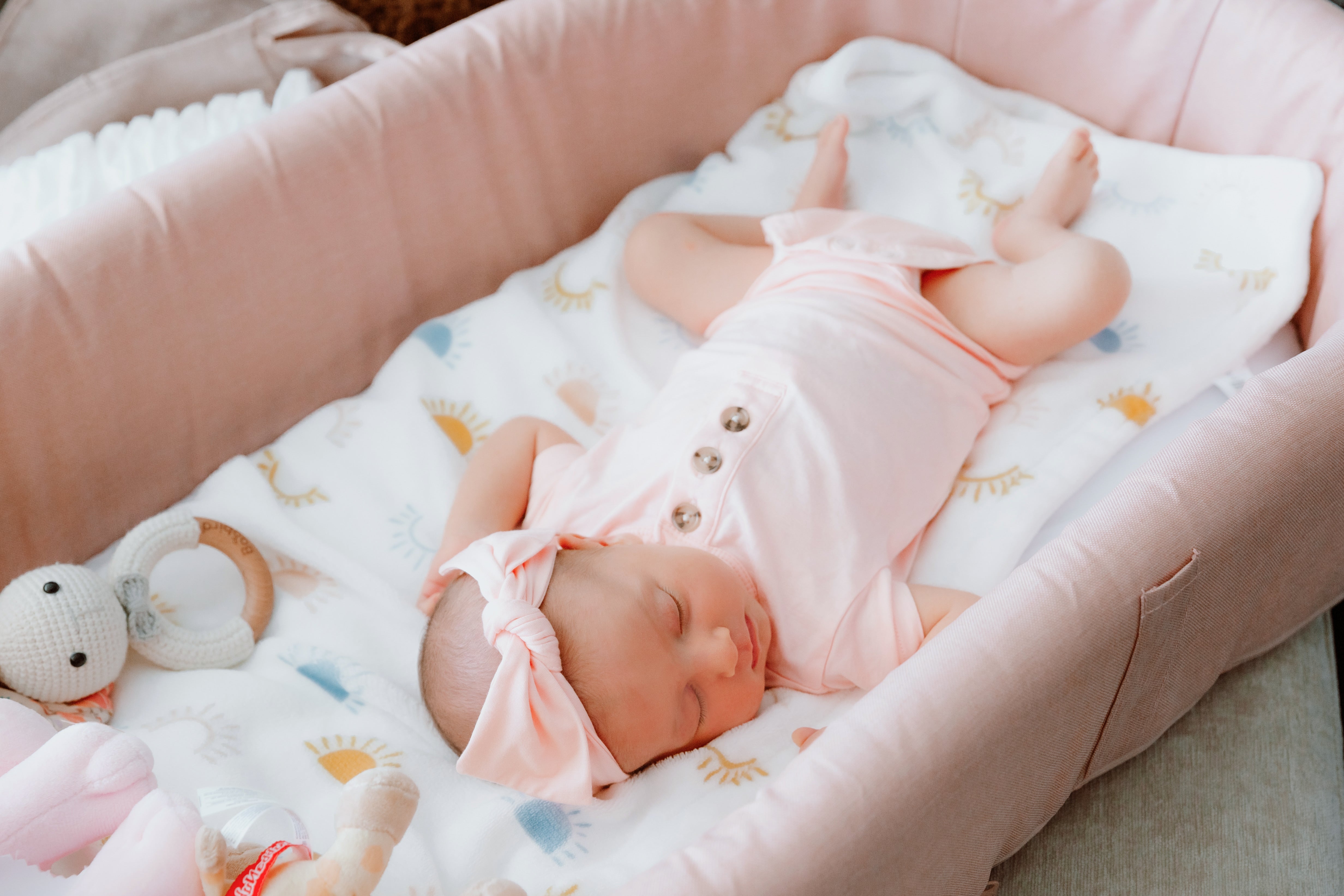 Bamboo Short Sleeve 3 Button Onesie