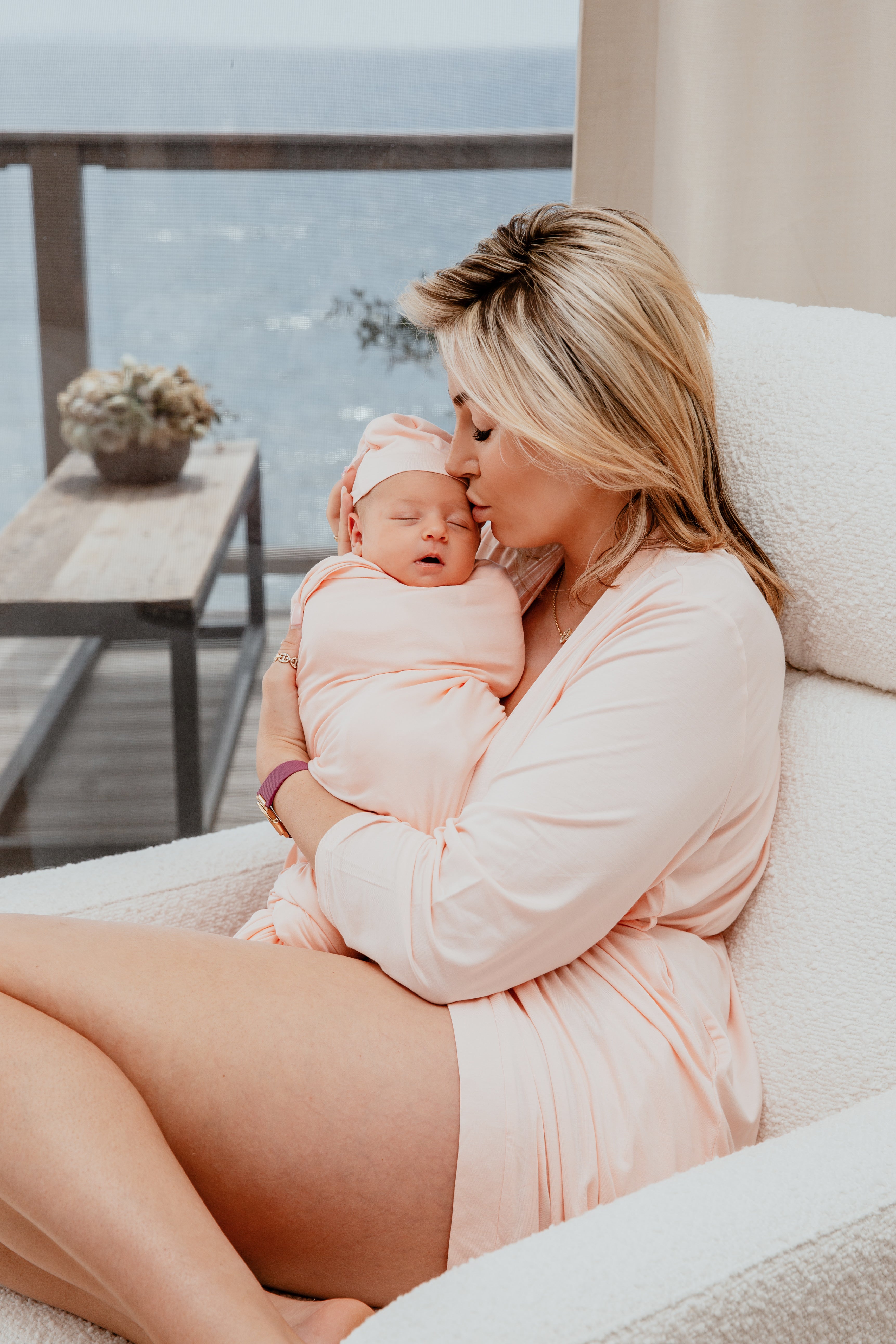 Luxe Bamboo Newborn Gown Set