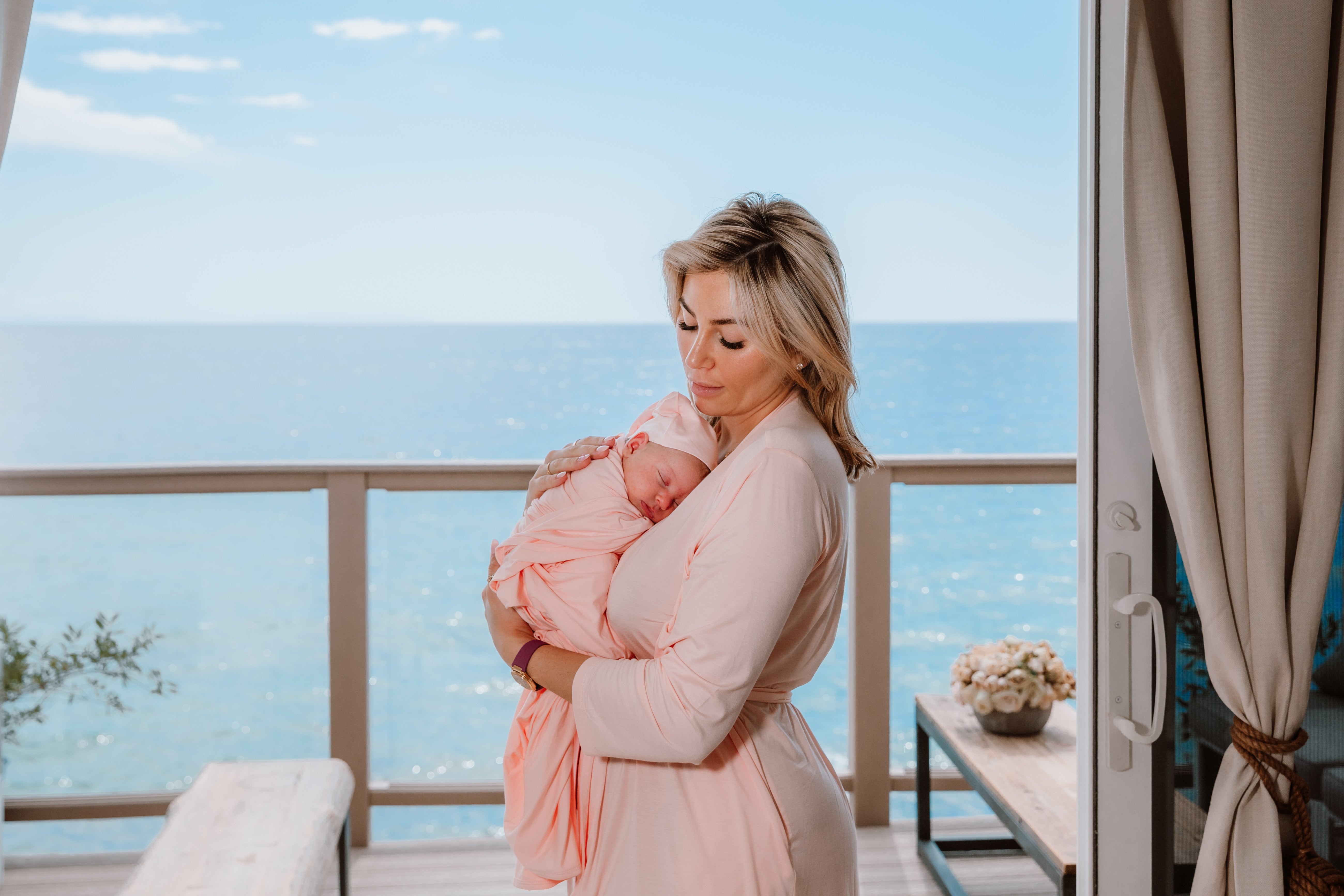Luxe Bamboo Newborn Gown Set