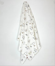 New Eco-friendly Bear Family Swaddle/blanket