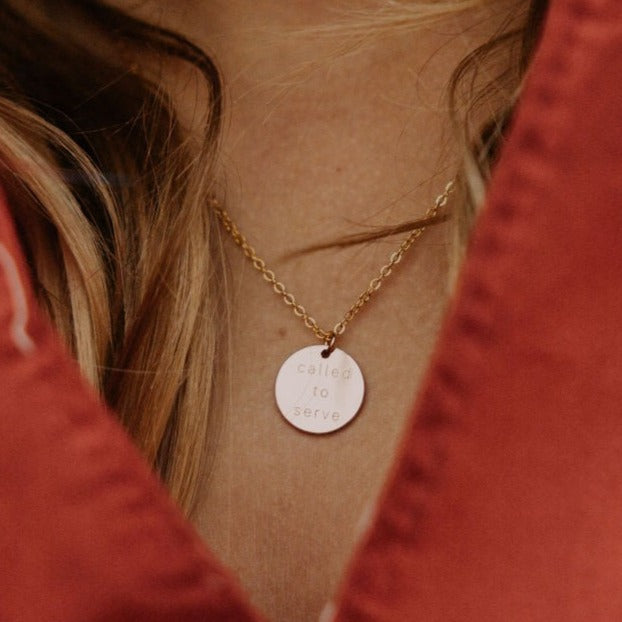 Called To Serve Necklace