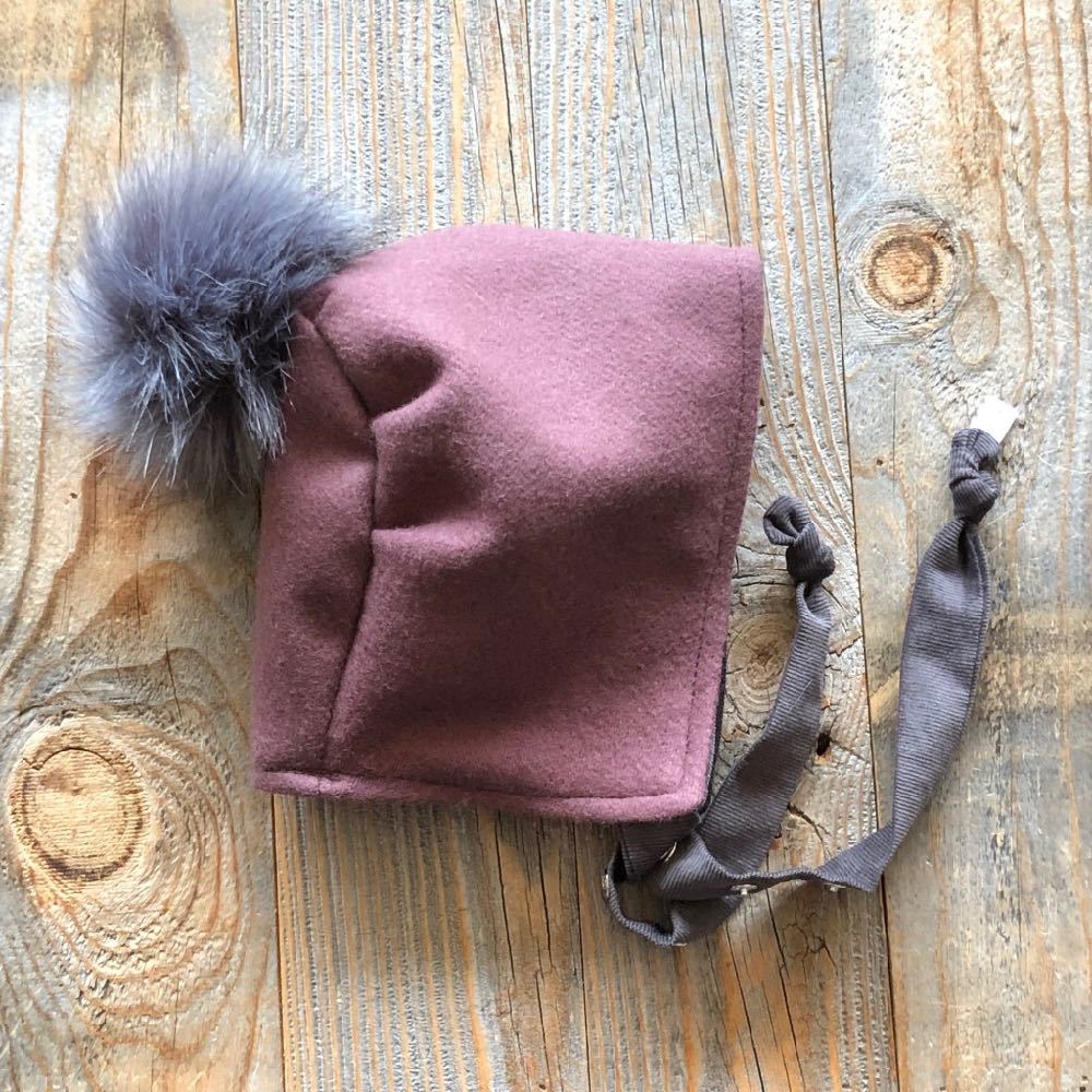 Brimless Bonnet In Fireside (add Ears Or Poms)