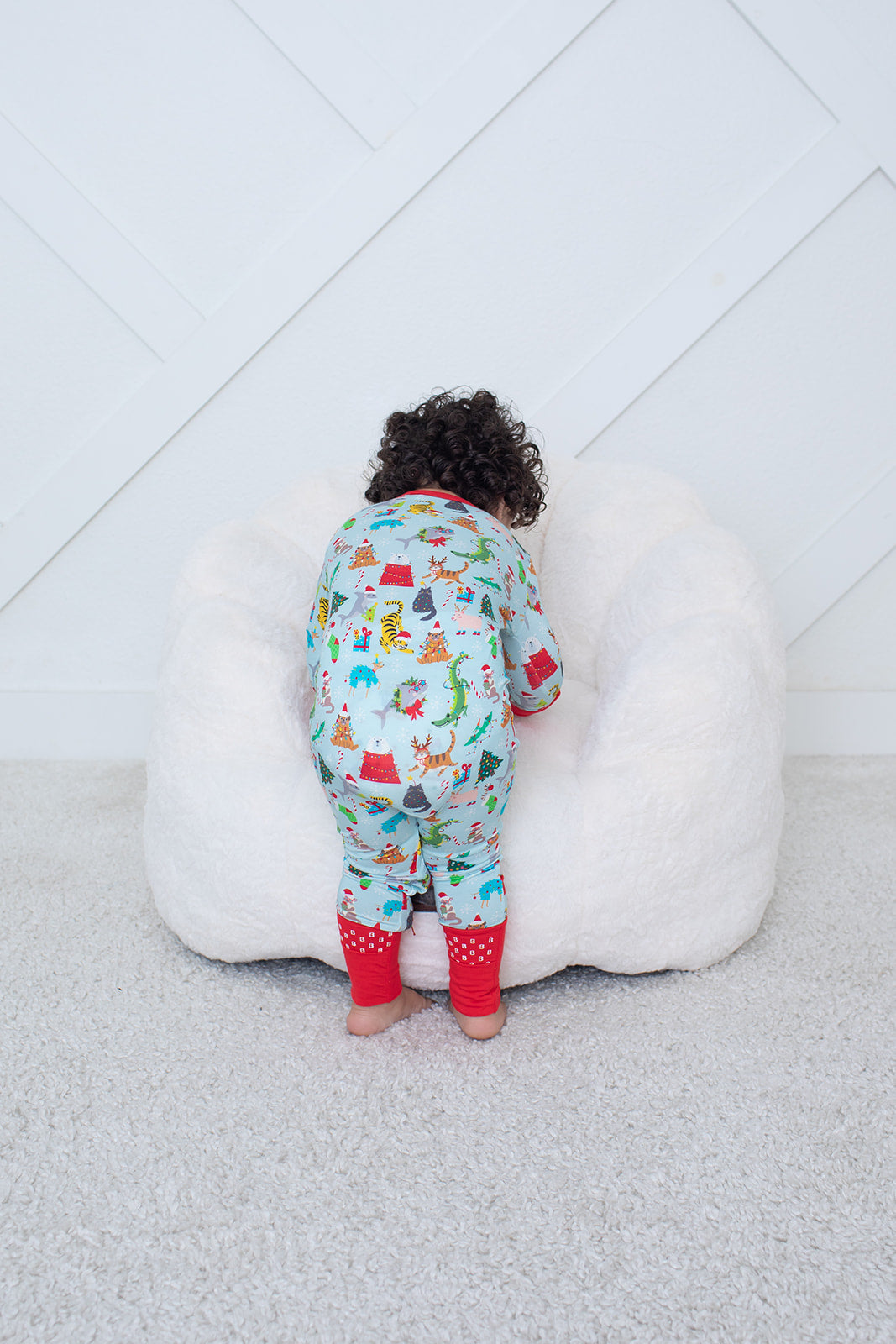 Crackling Christmas Convertible Coverall