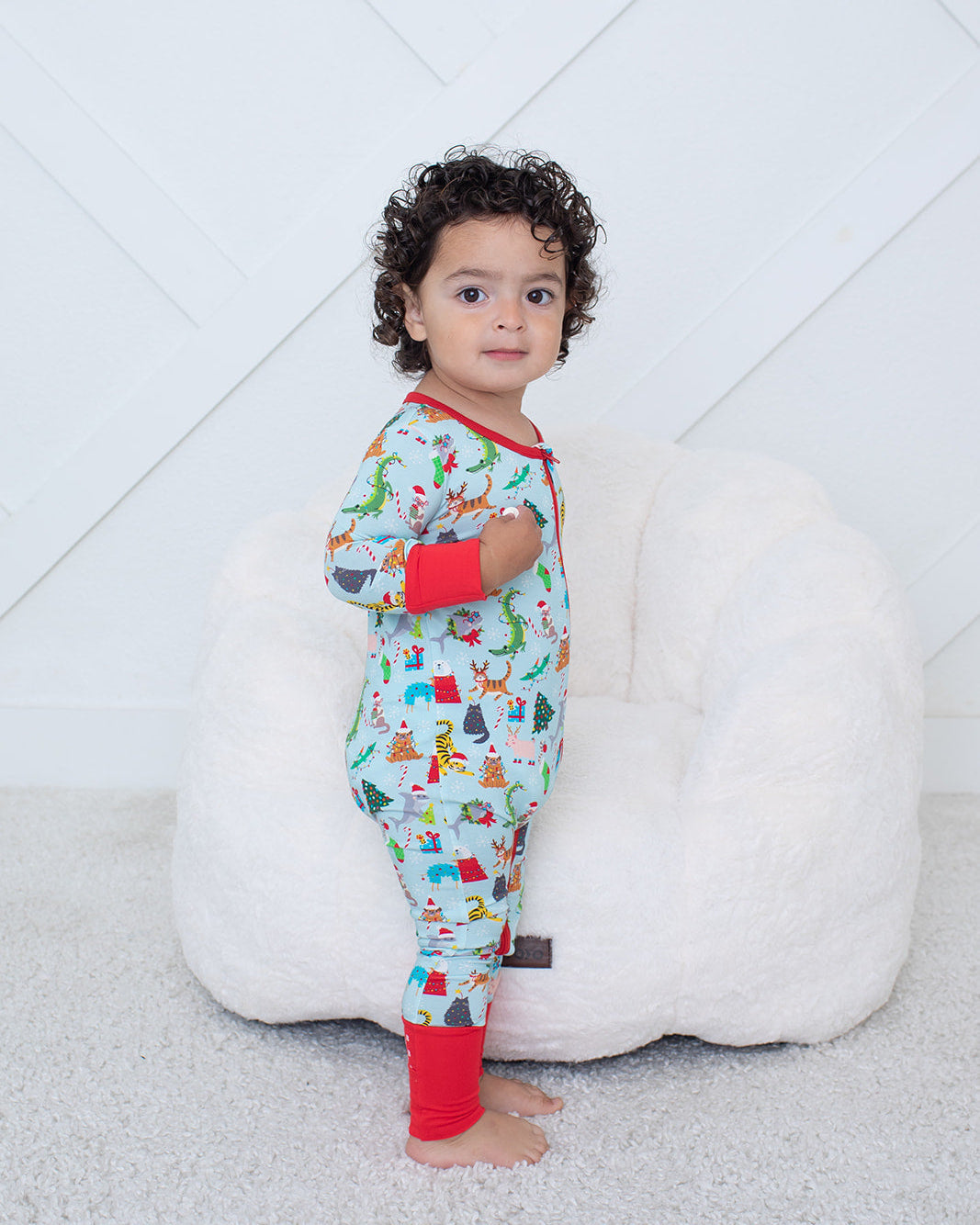 Crackling Christmas Convertible Coverall