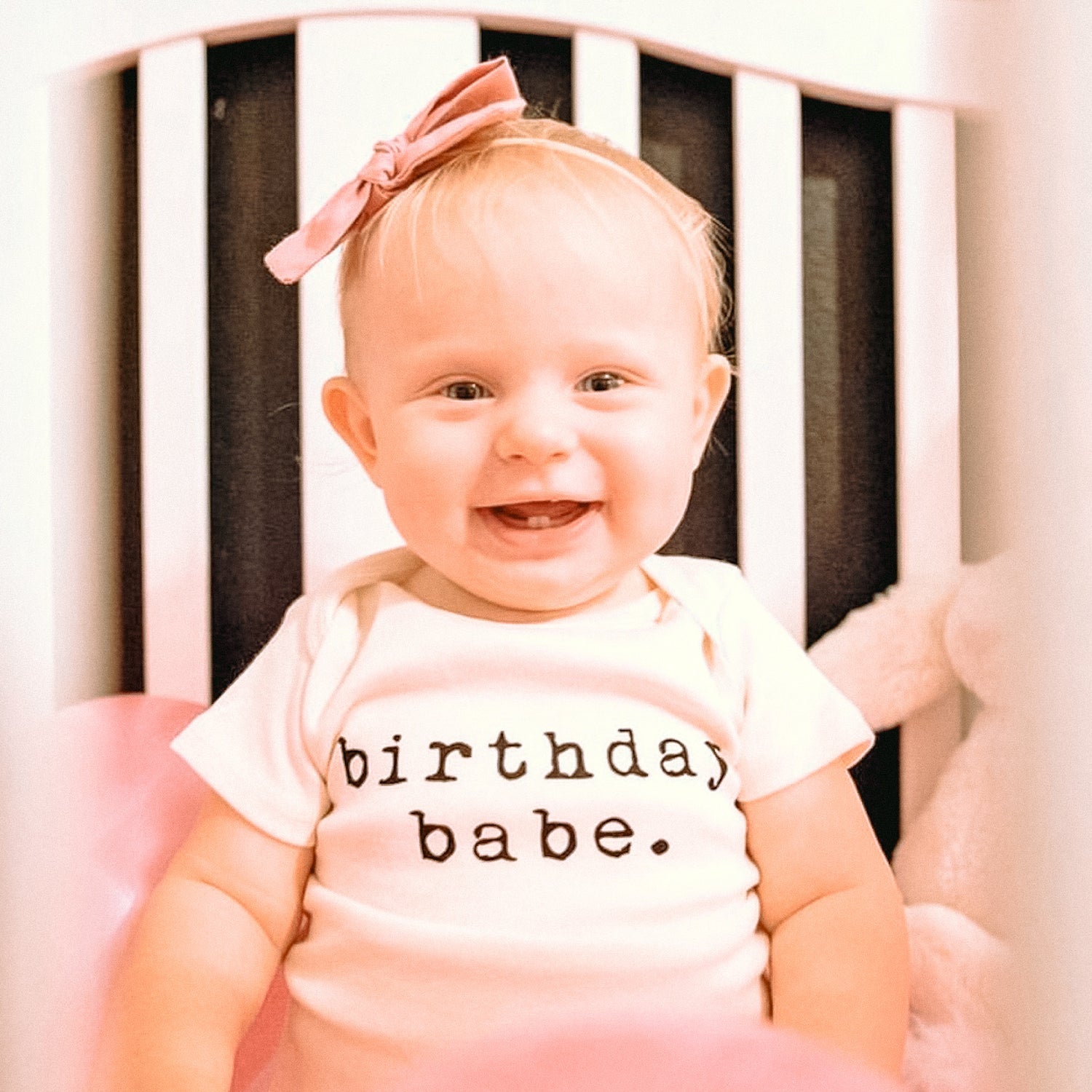 Birthday Babe - Organic Cotton Bodysuit