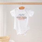 My First Game Day - Auburn Organic Cotton Onesie