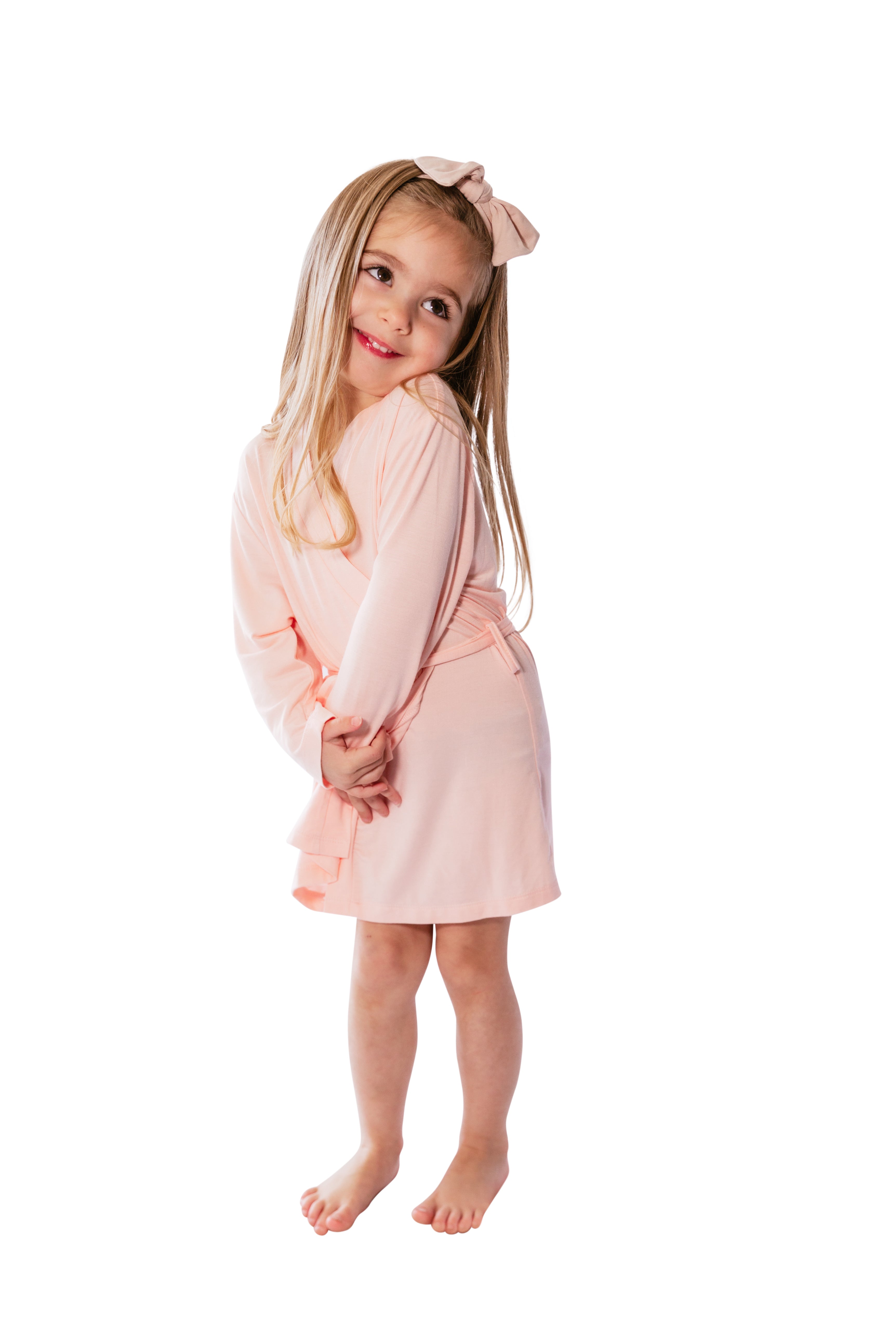 Luxe Bamboo Toddler Kids Robe