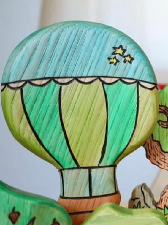 Wooden Hot Air Balloon