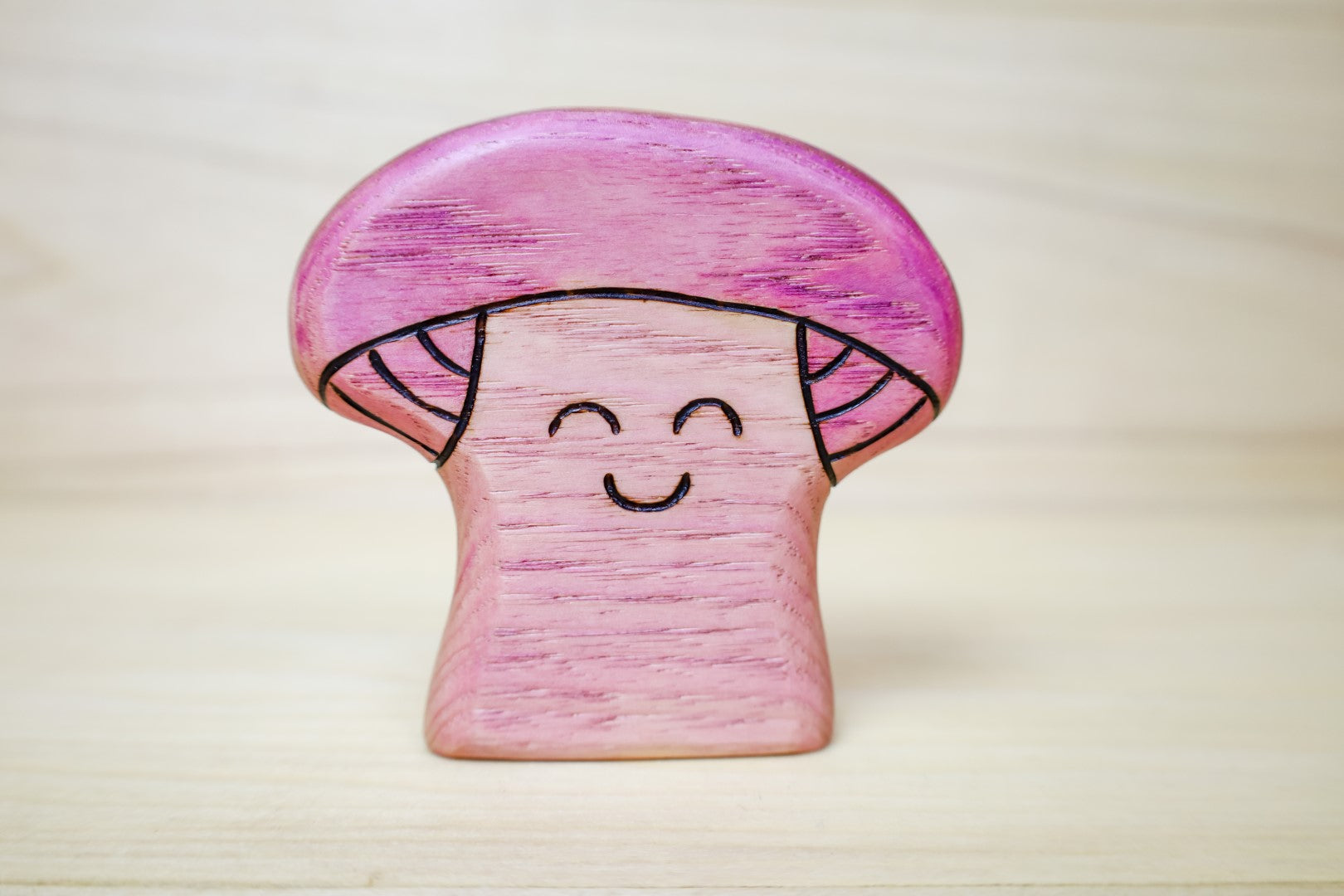 Preorder - Wooden Mushroom Blewits Toy