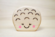 Preorder - Wooden Puff Ball Mushroom Toy