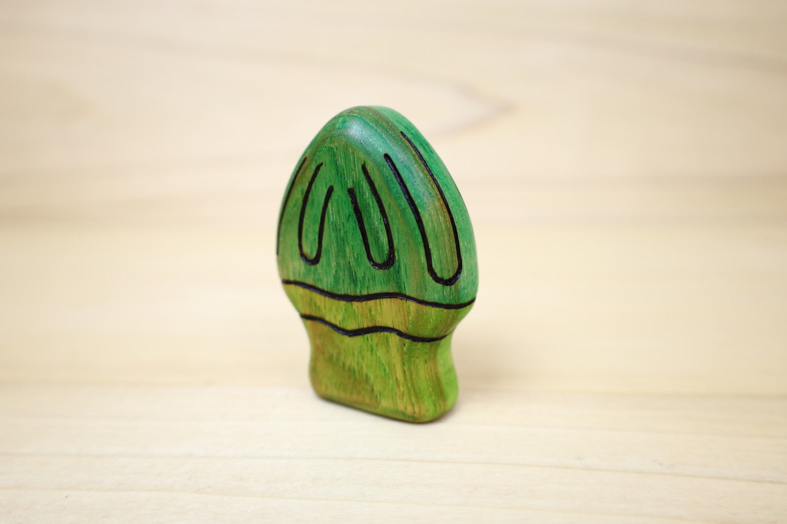 Preorder - Wooden Parrot Mushroom Toy