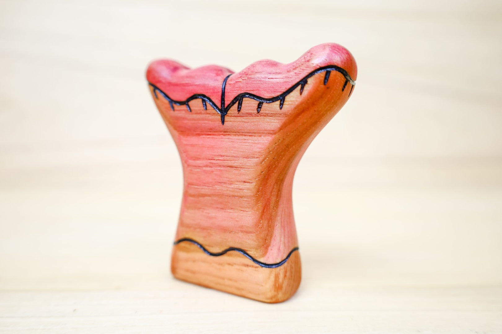 Preorder - Wooden Pig's Ear Mushroom Toy