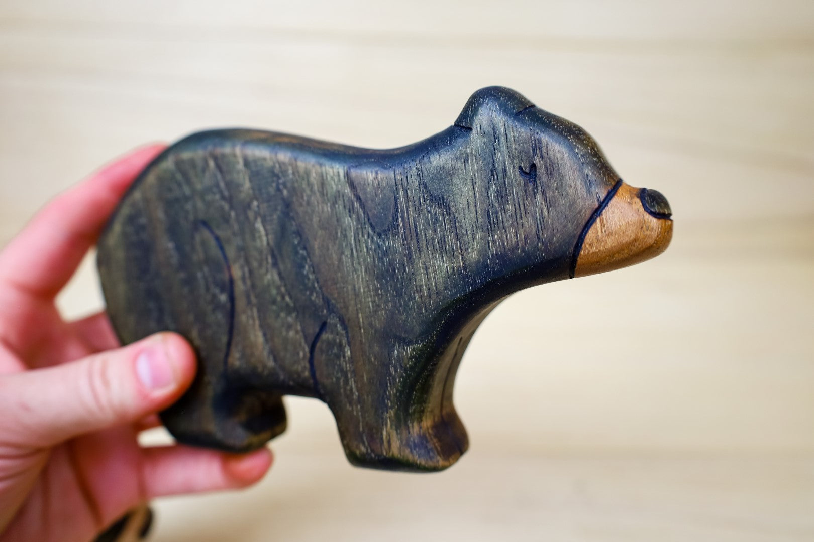 Preorder - Wooden Black Bears- Mama Or Baby