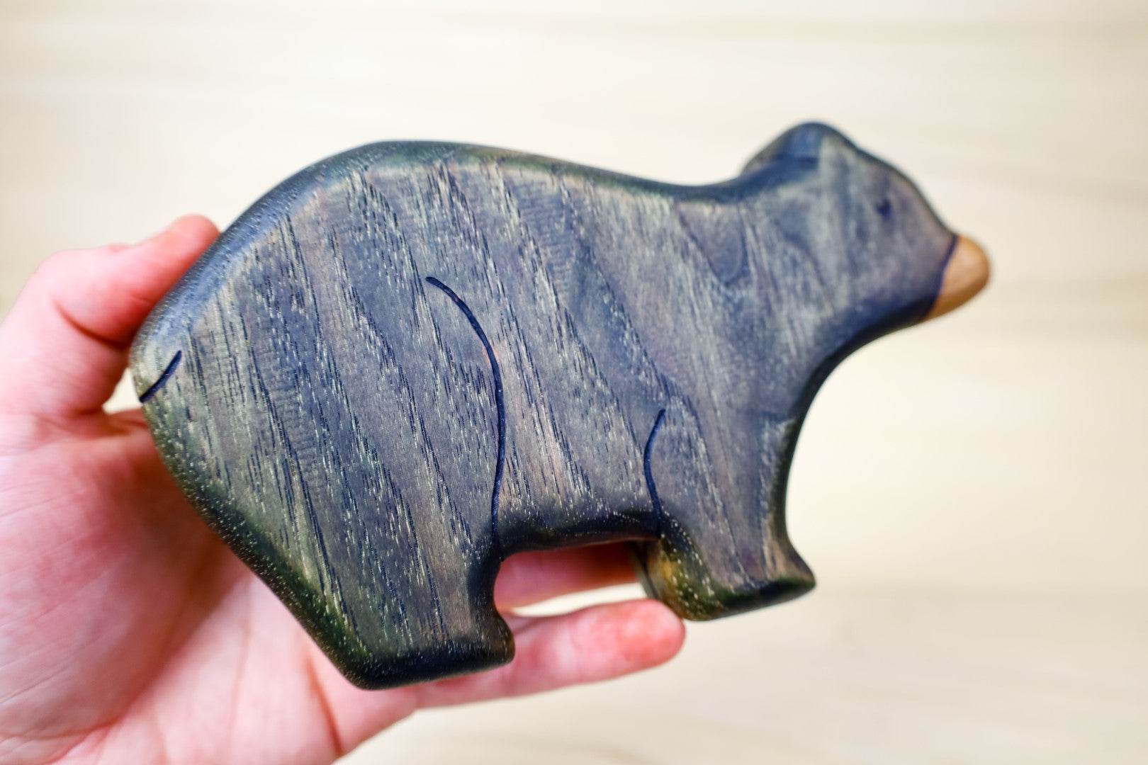 Preorder - Wooden Black Bears- Mama Or Baby