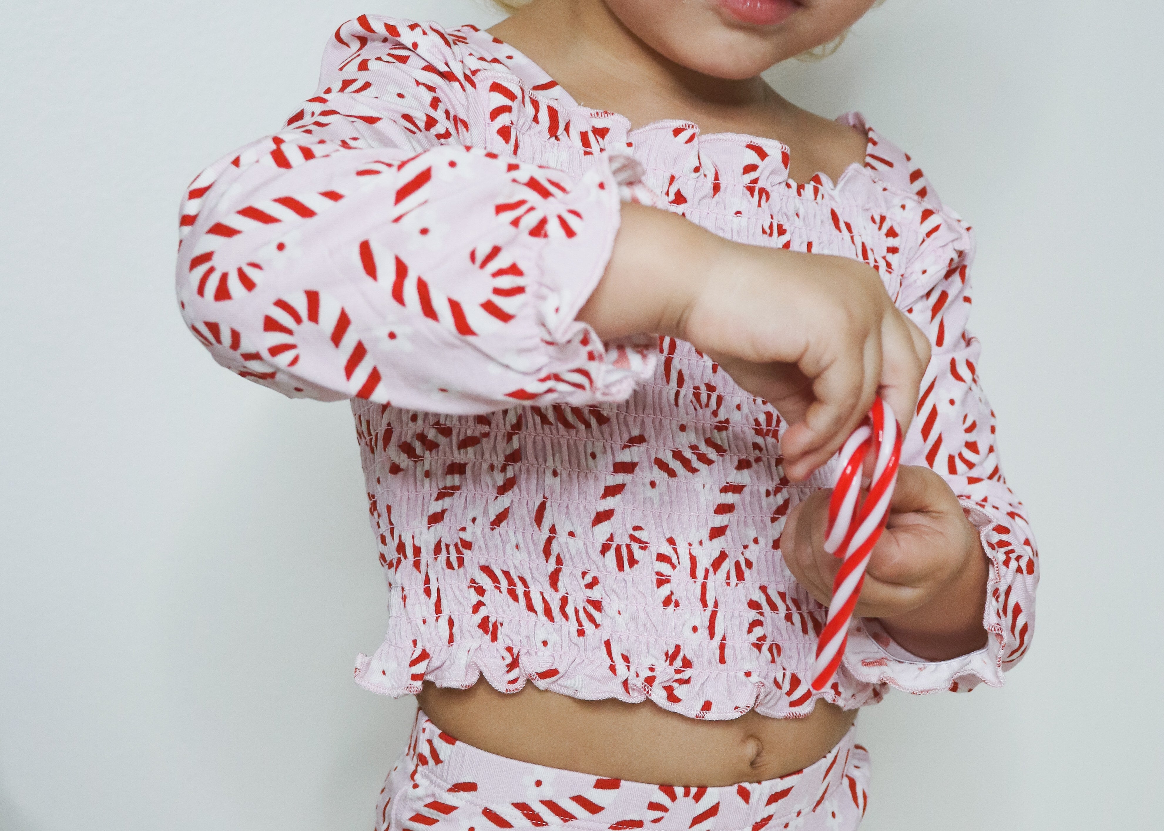 Candy Cane Lanezzz Dream Smocked Flare Set