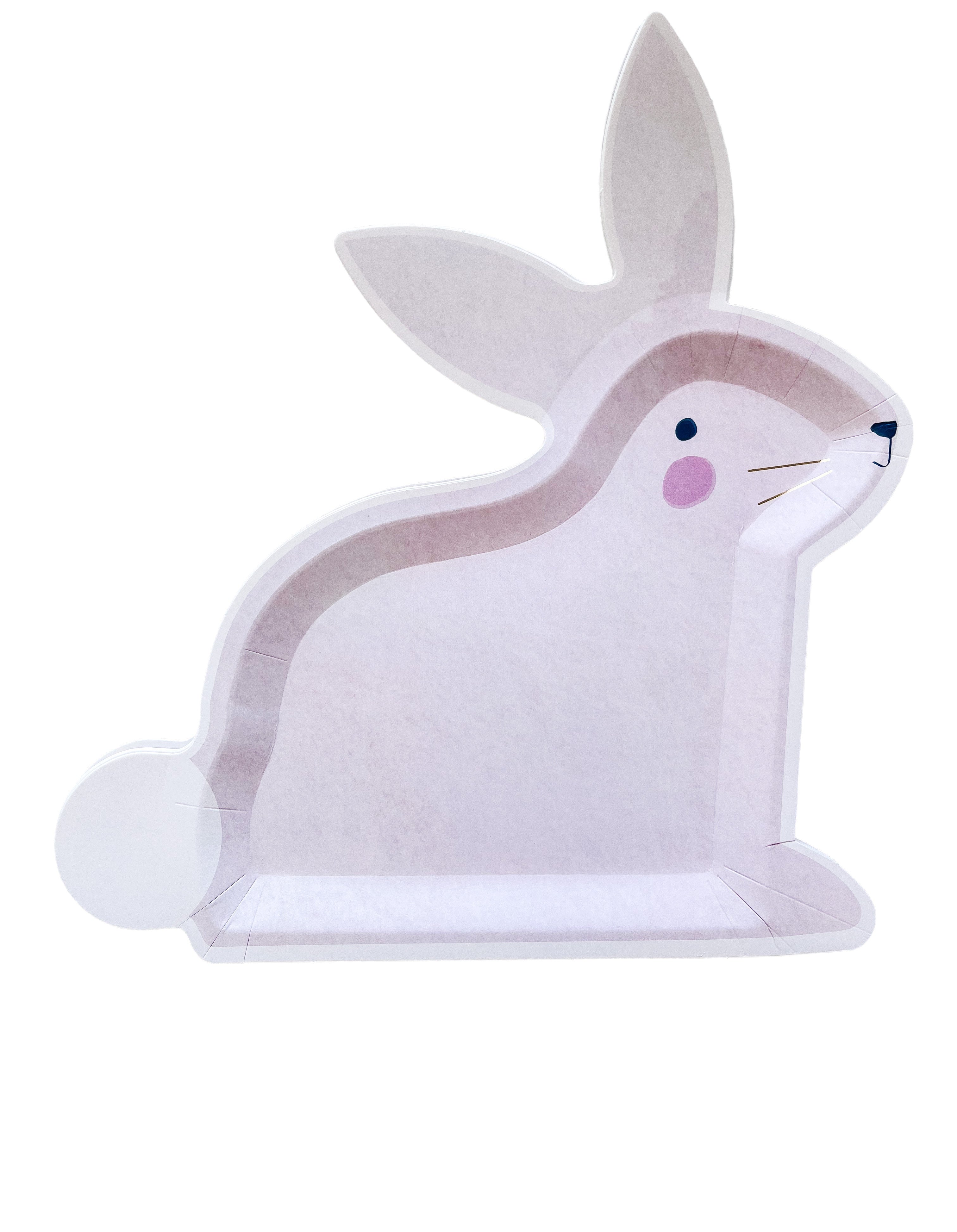 Bunny Plate (set Of 8)