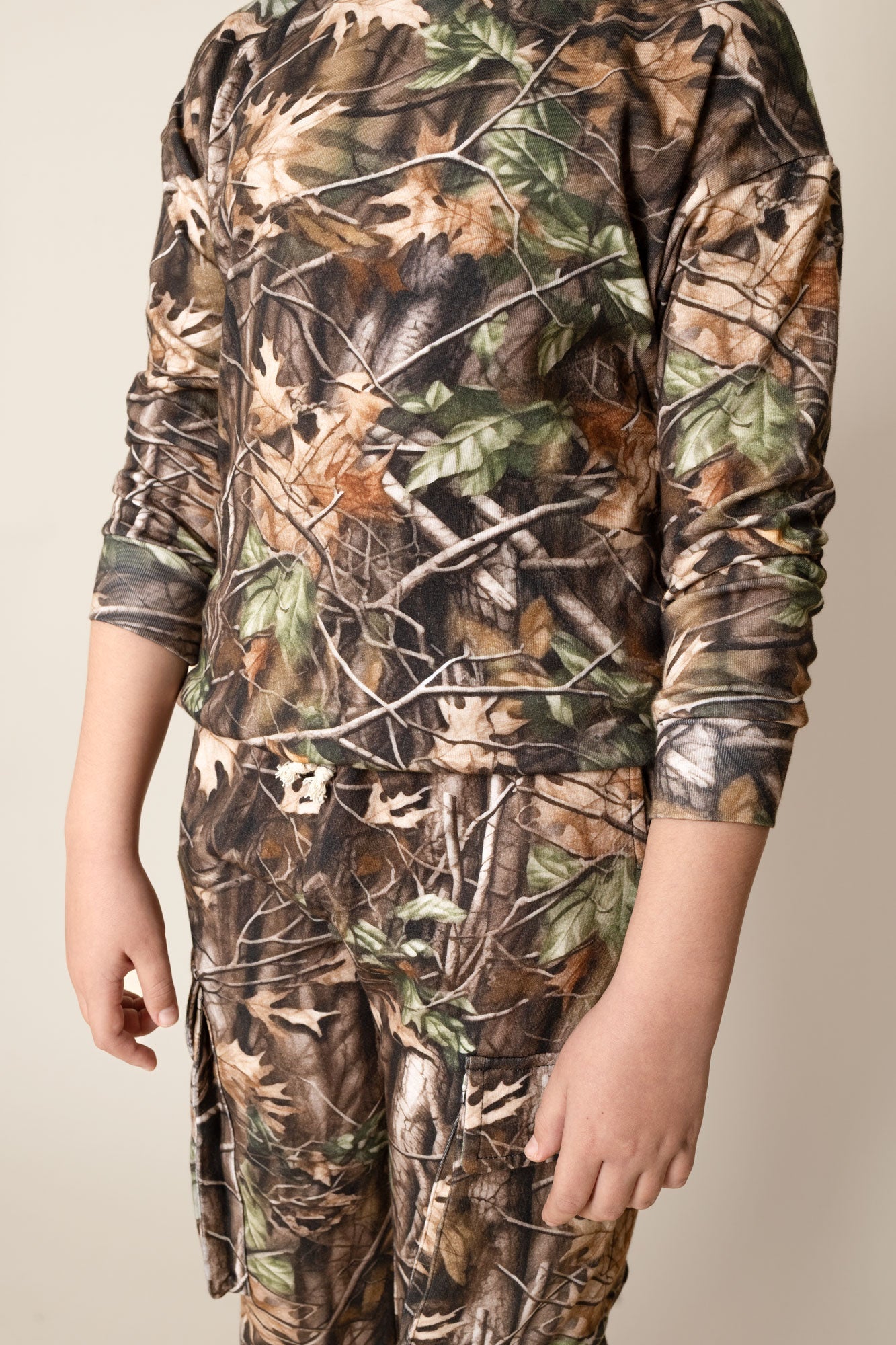 Cargo Jogger Set | Brown Camo