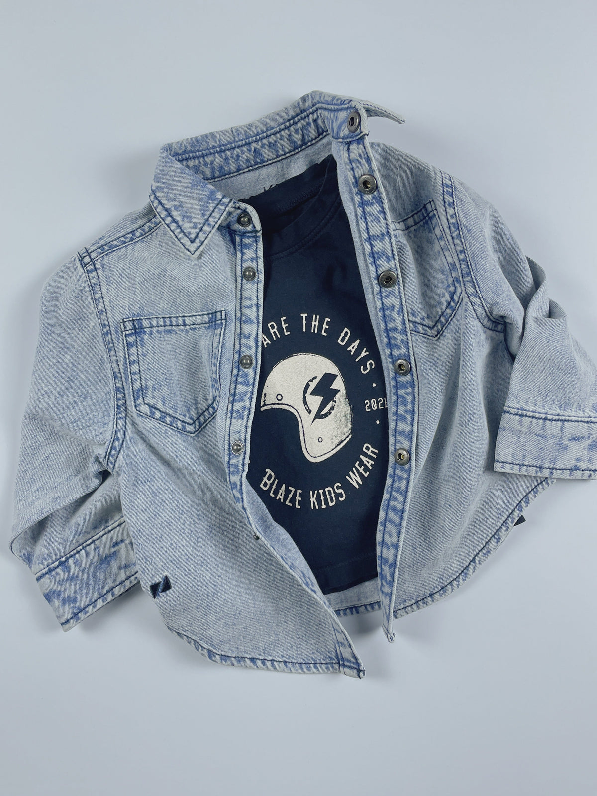Legacy Tee | "these Are The Days" Tee In Graphite