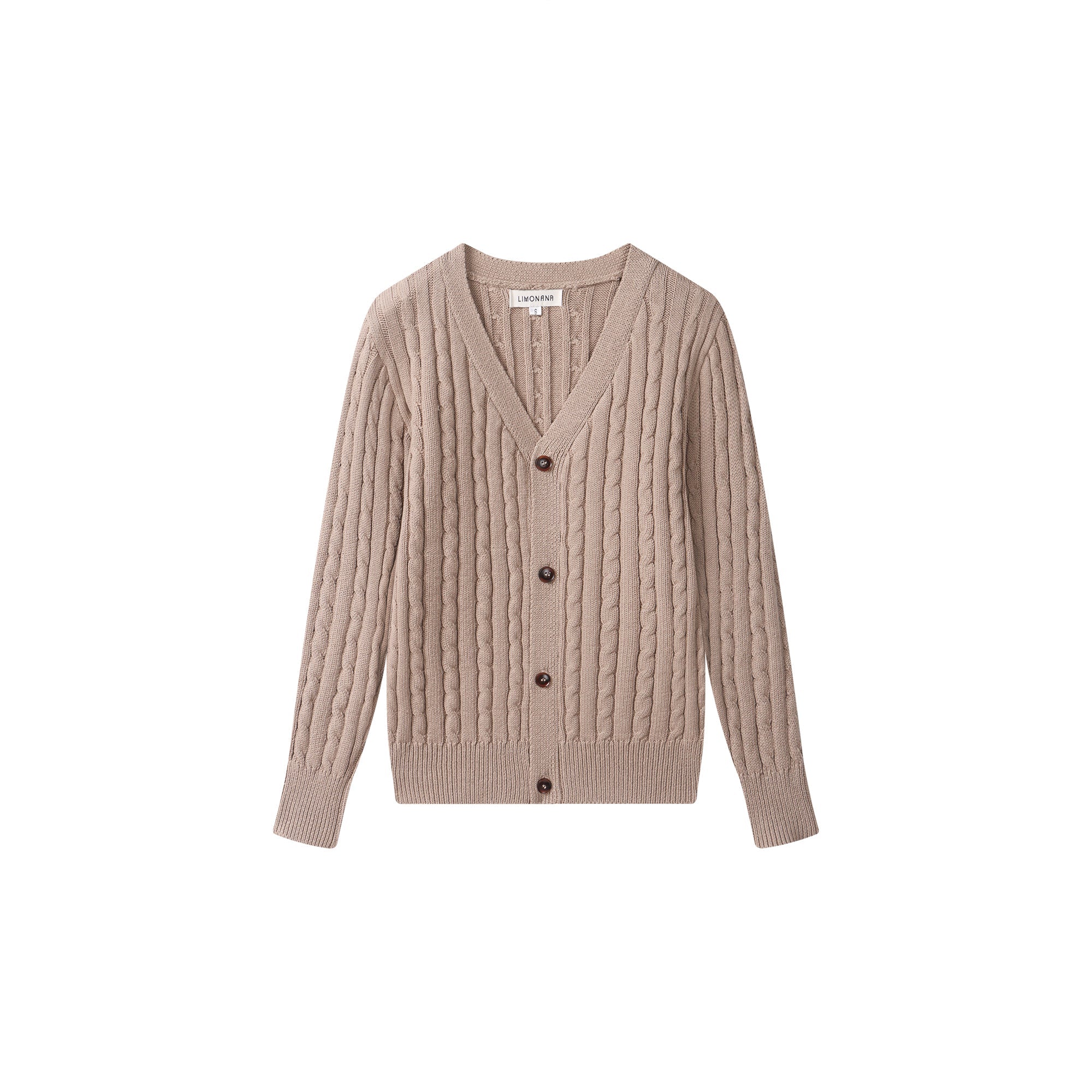 Oatmeal Boys Cardigan