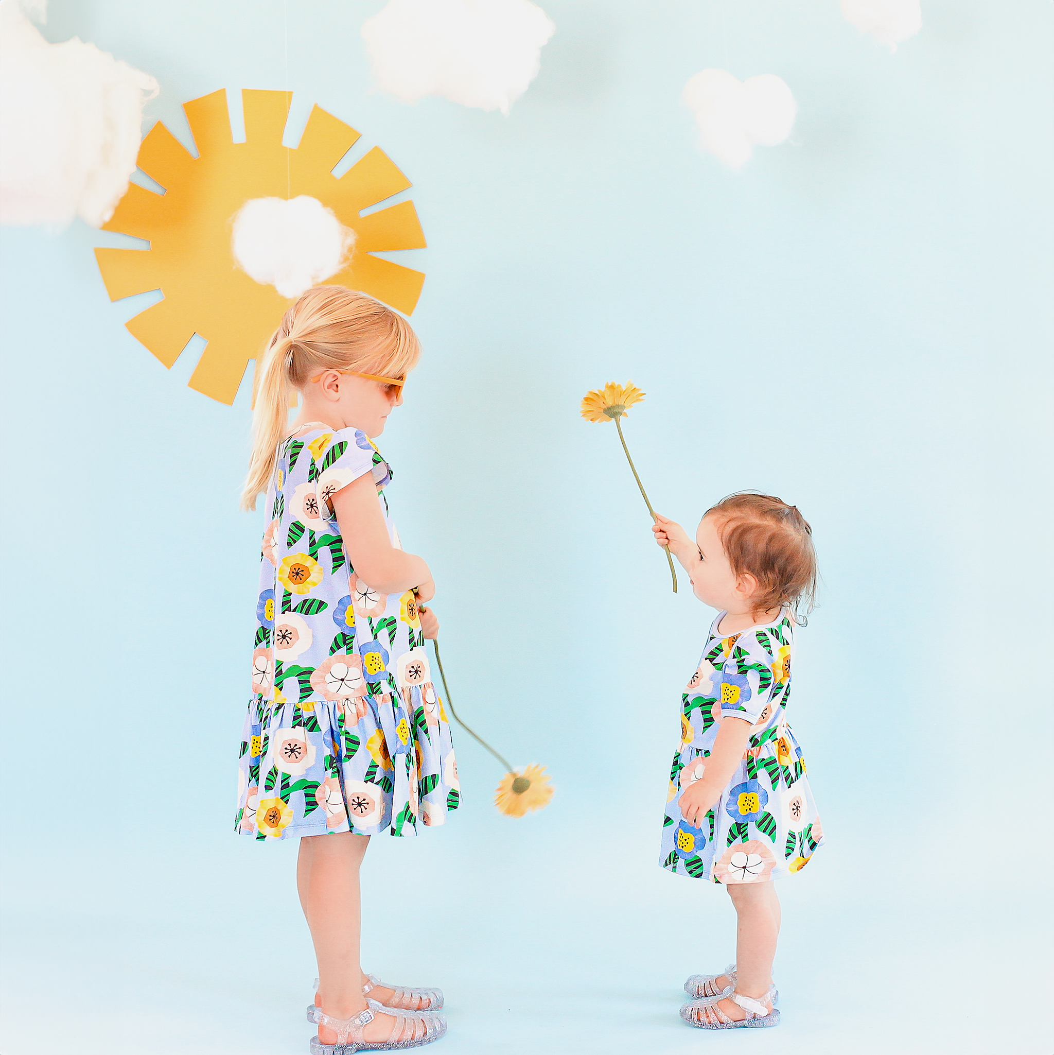 Charlie Baby Onesie Dress | Blooms