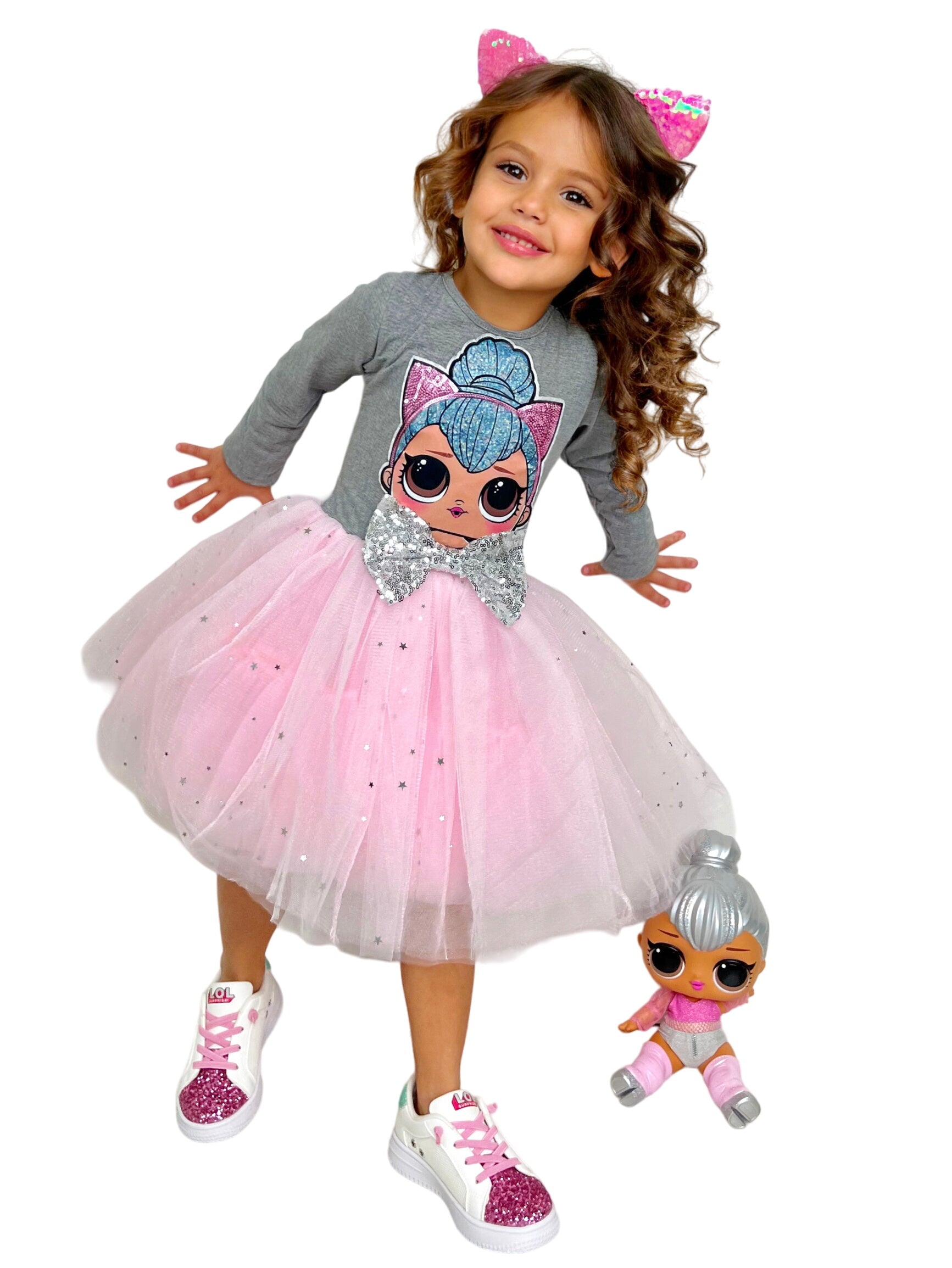 L.o.l. Surprise! Kitty Queen Tutu Dress