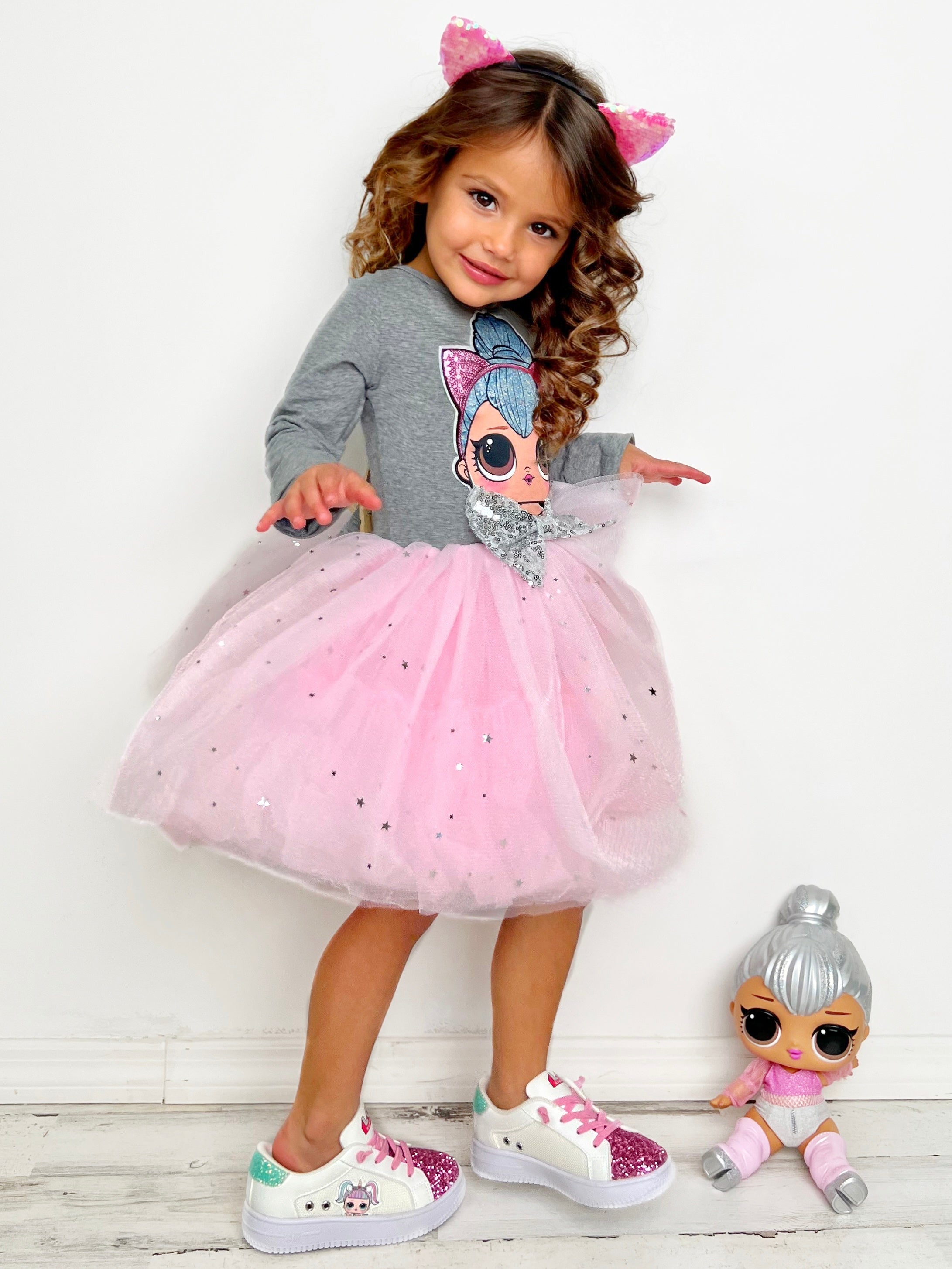 L.o.l. Surprise! Kitty Queen Tutu Dress