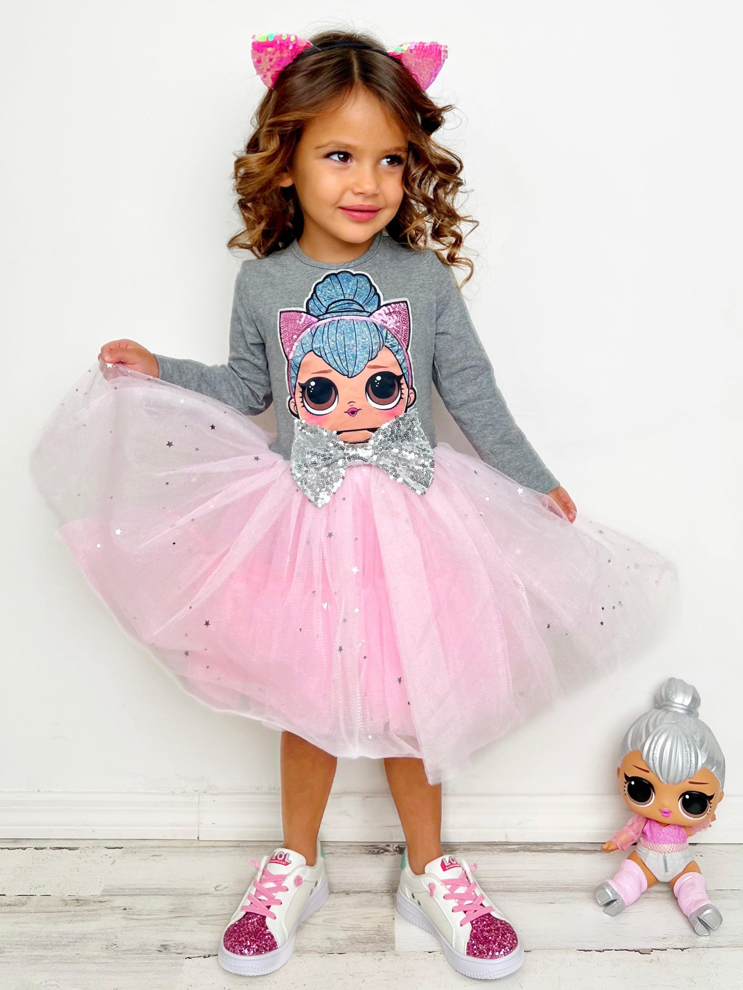 L.o.l. Surprise! Kitty Queen Tutu Dress