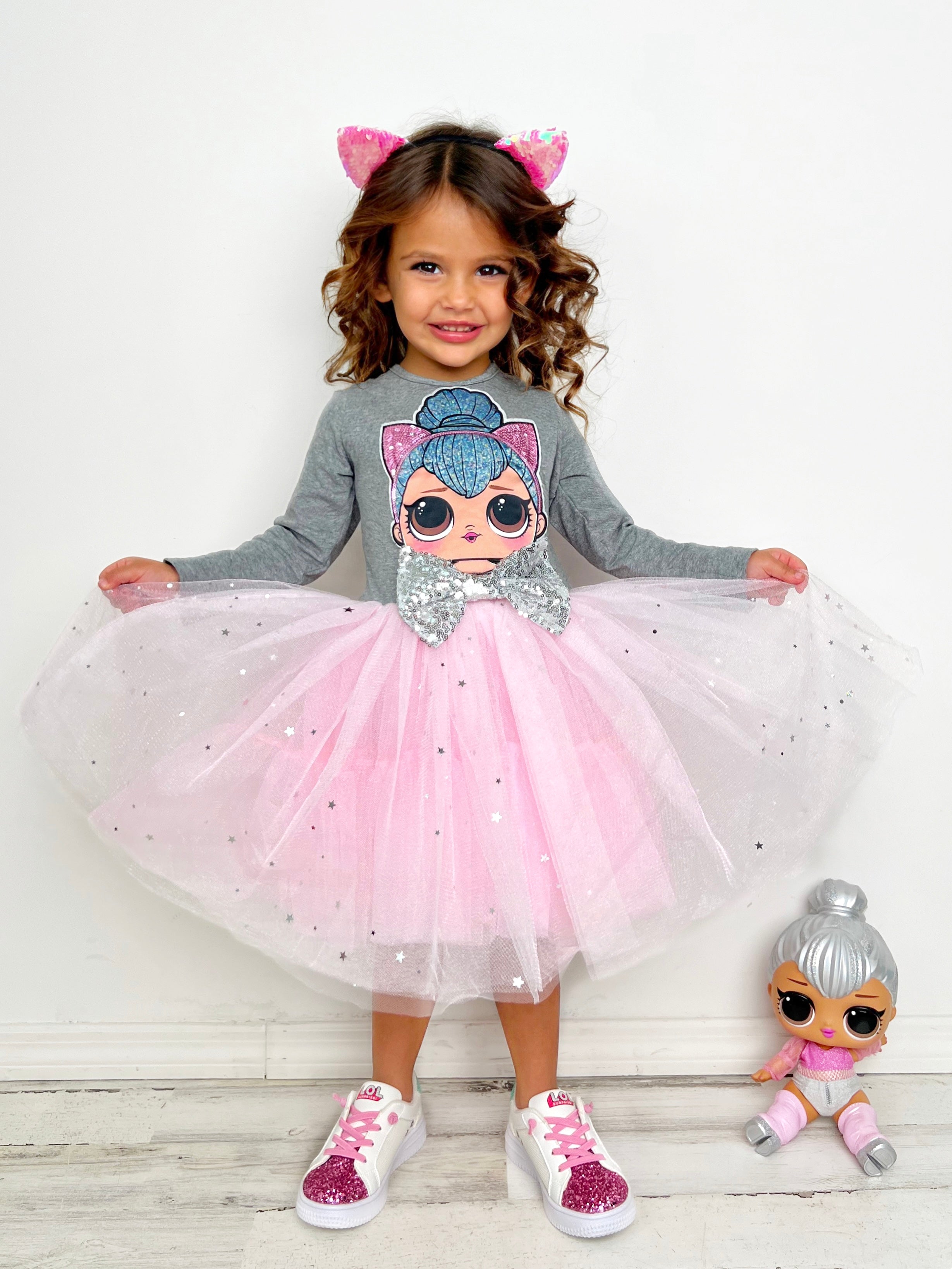 L.o.l. Surprise! Kitty Queen Tutu Dress