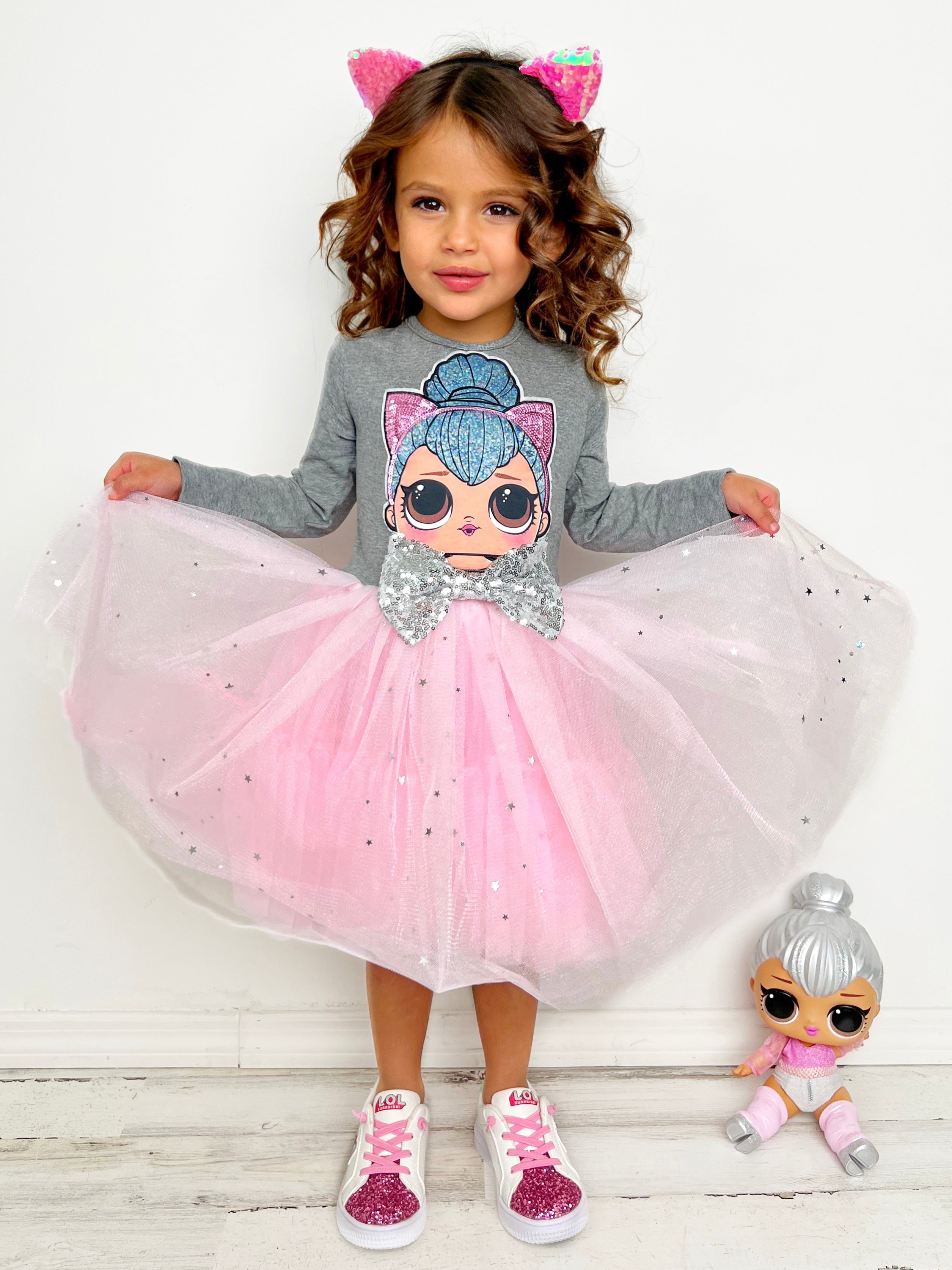 L.o.l. Surprise! Kitty Queen Tutu Dress