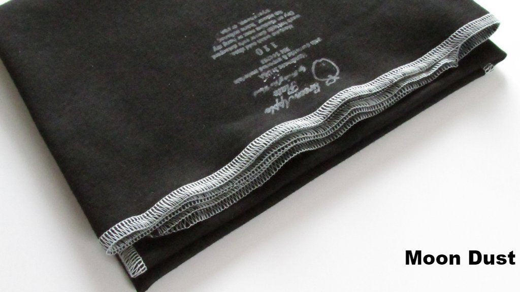 Stretchy Flat Cloth Diapers In Black