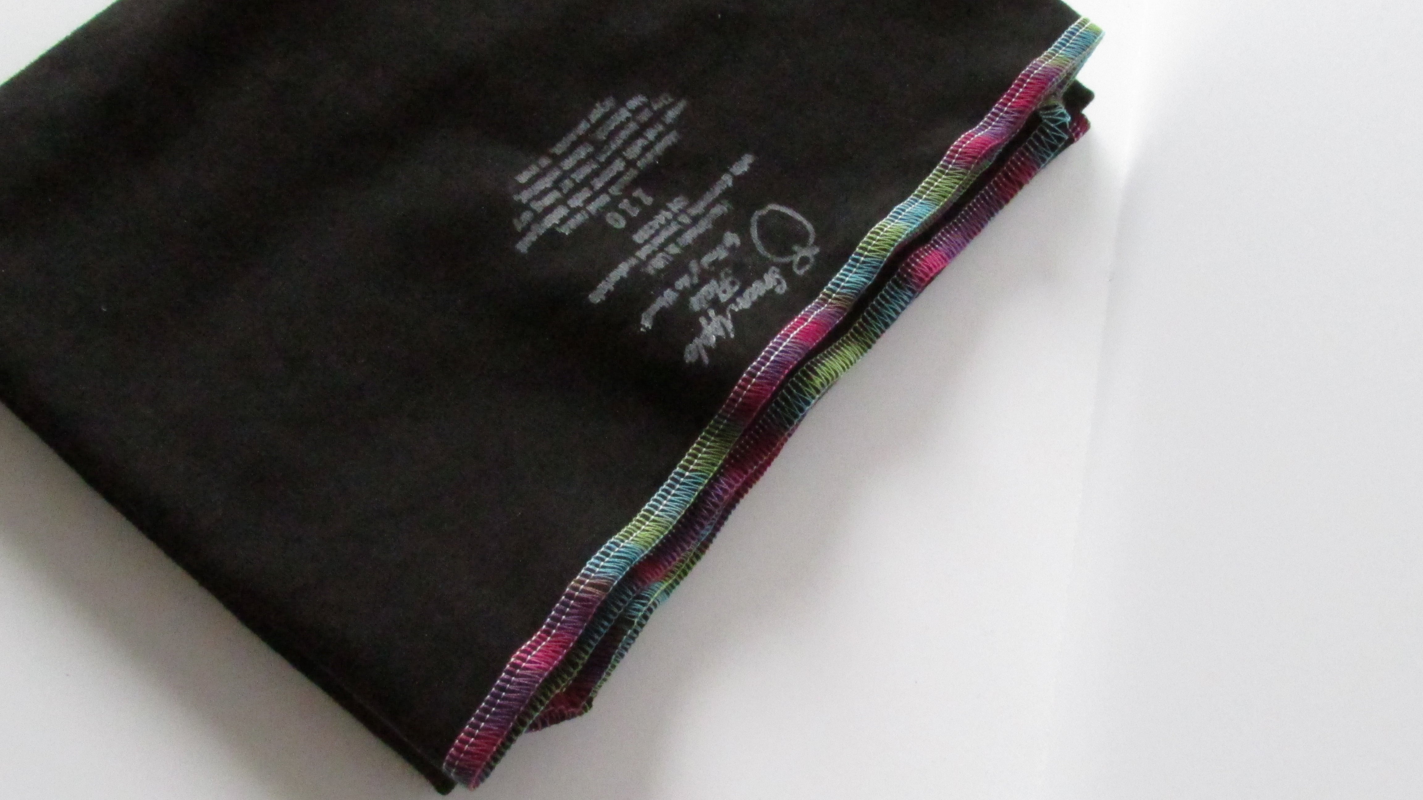 Stretchy Flat Cloth Diapers In Black