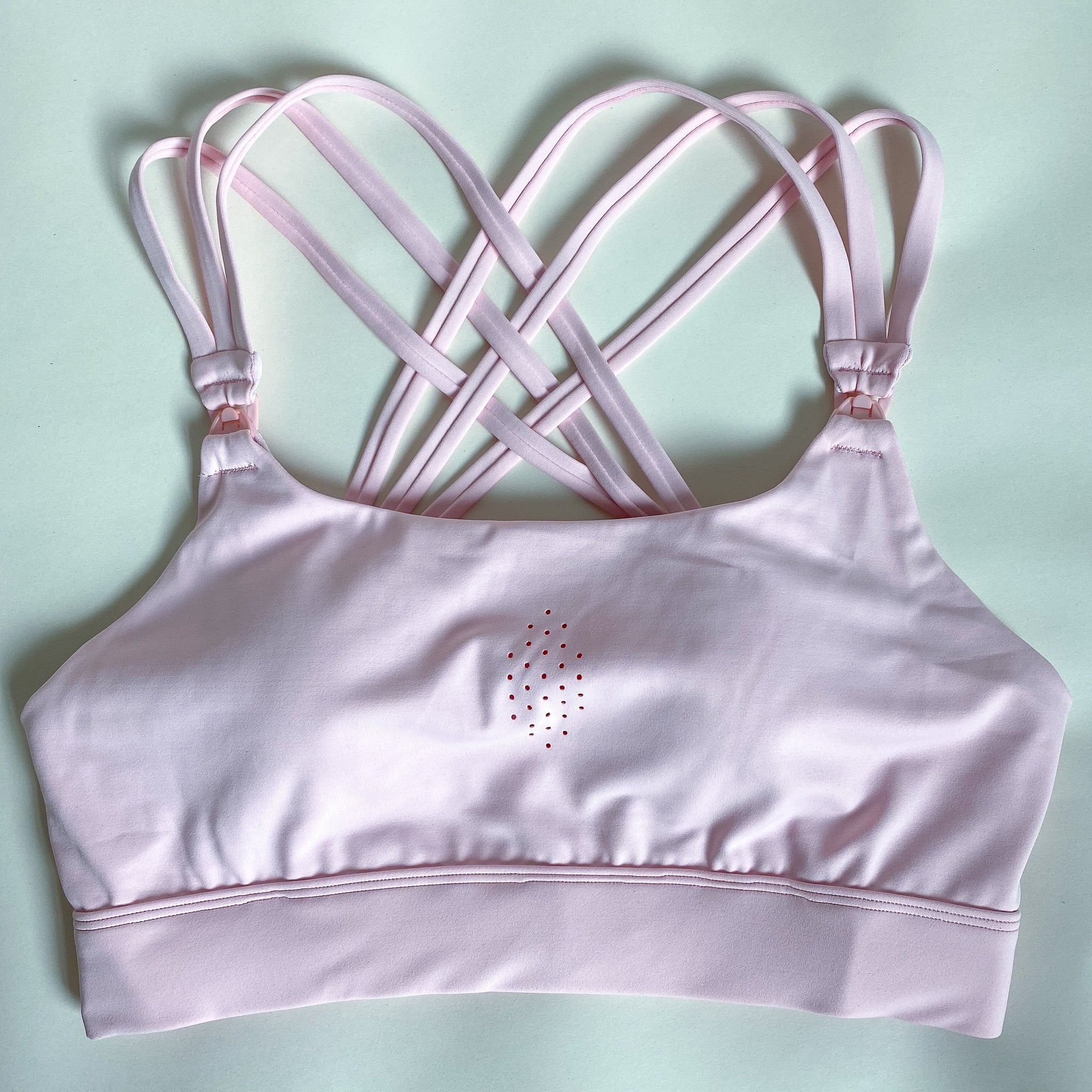 Chloé 3 Running Nursing Sports Bra (blush Pink)