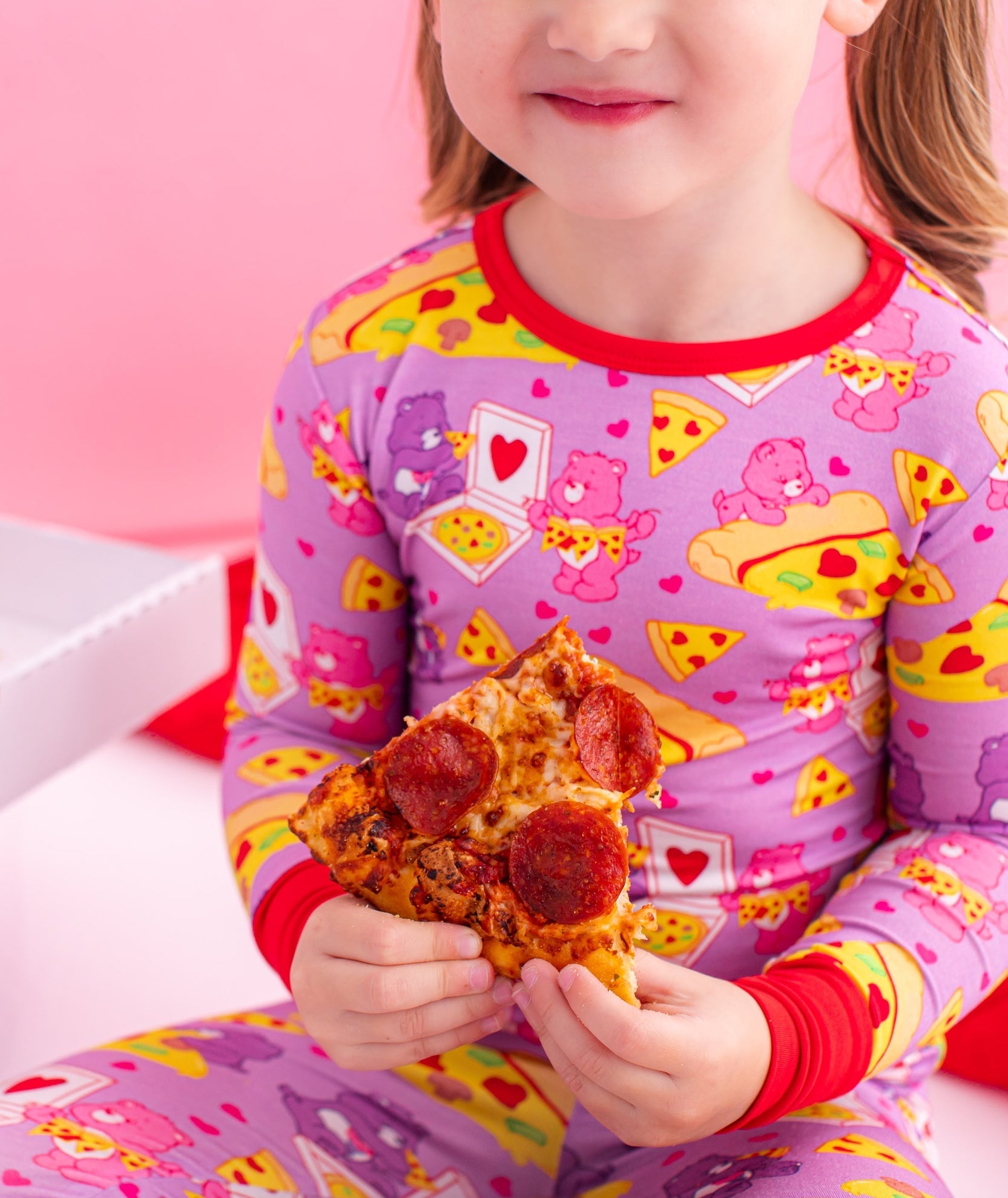 Care Bears™ Pizza Valentine 2-piece Pajamas