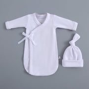 Bereavement Gown & Hat Set