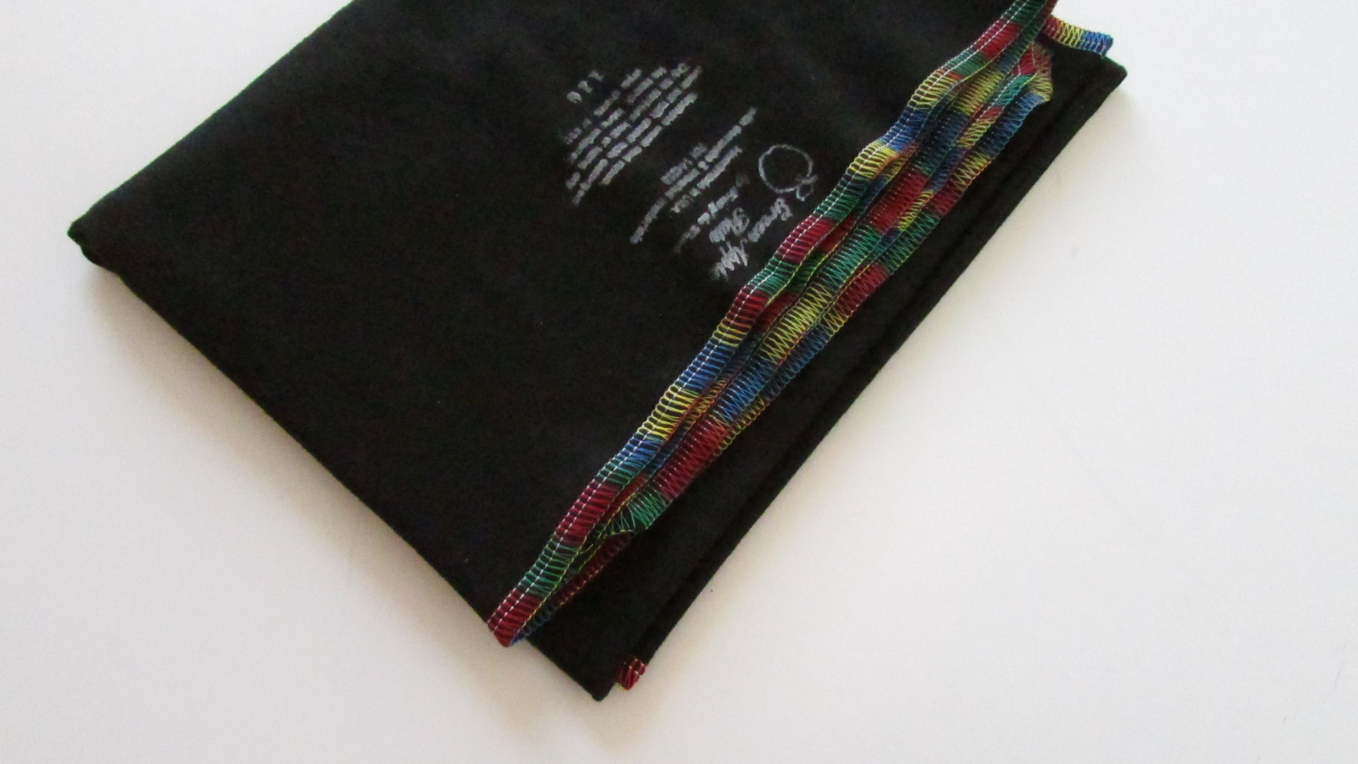 Stretchy Flat Cloth Diapers In Black